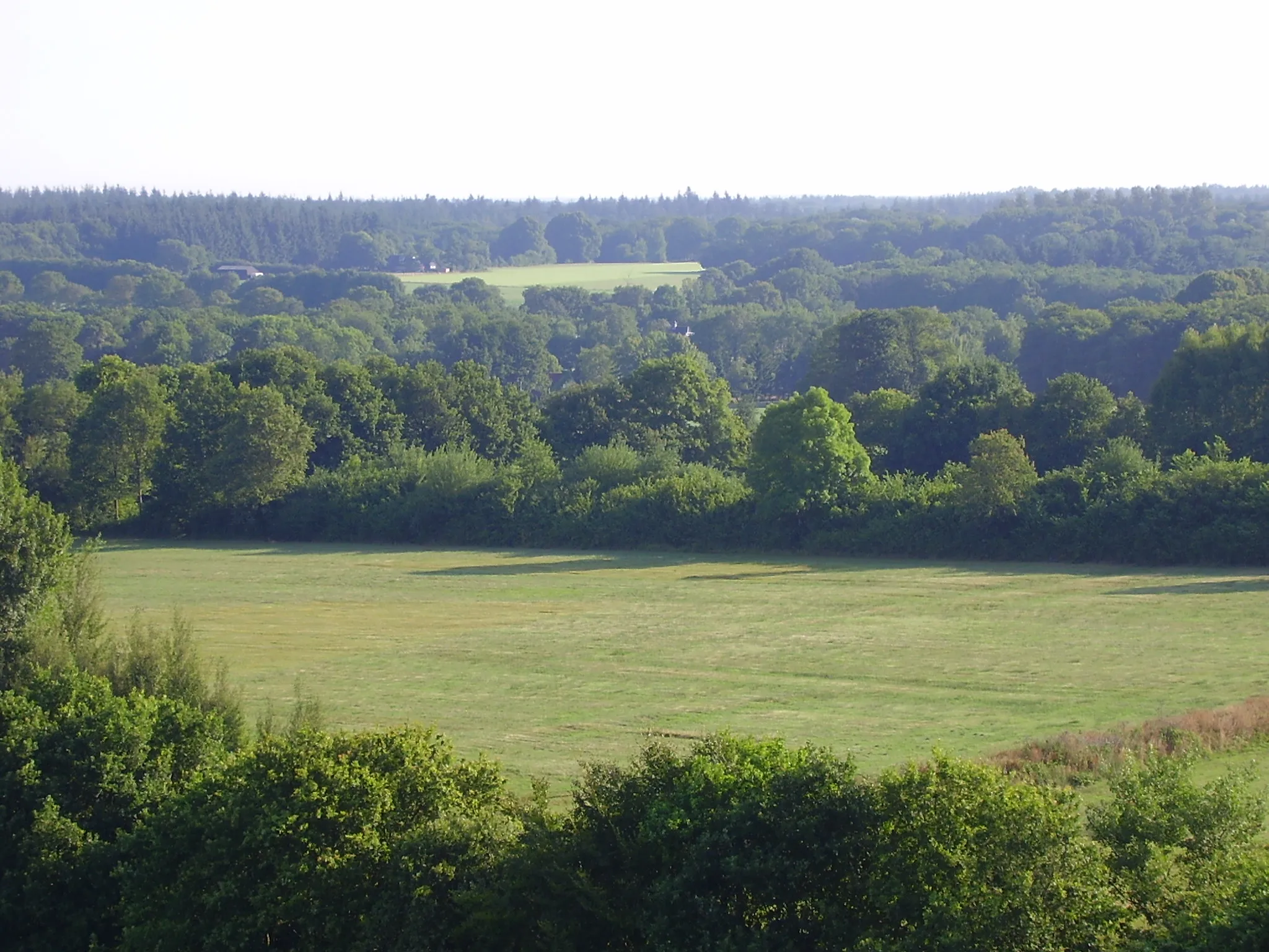Photo showing: Uitzicht op het heuvel van de Baars vanaf de uitkijktoren