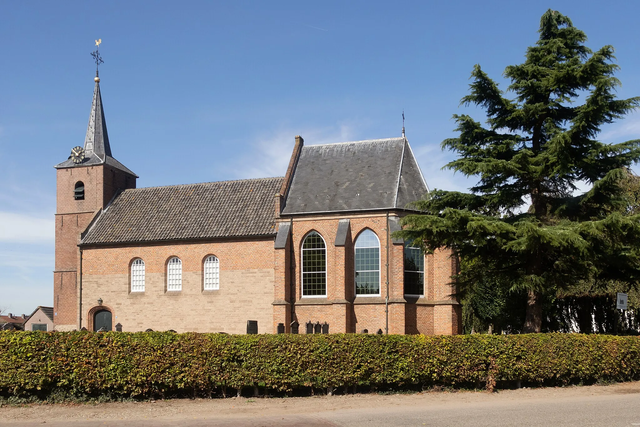 Photo showing: Ommeren, church: de Dorpskerk