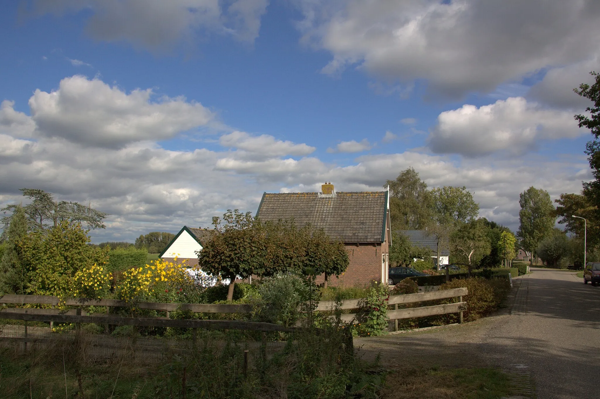 Photo showing: Achtedijk een buurtschap aan de gelijknamige dijk in het prachtige landschap van De Vijfheerenlanden.