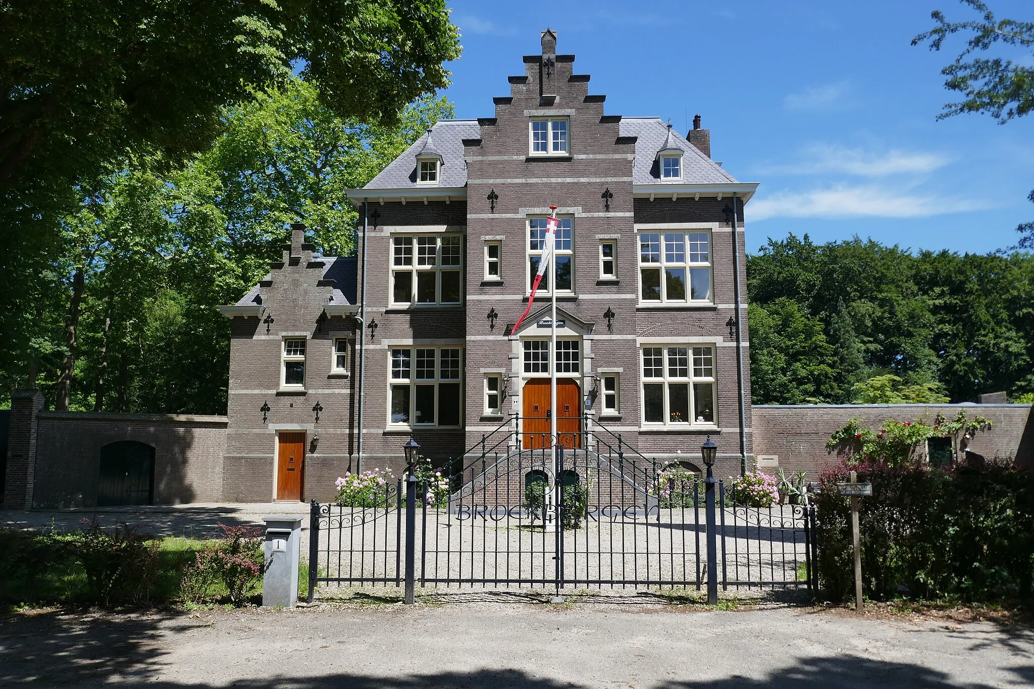 Photo showing: Hoofdhuis Buitenplaats Broekbergen