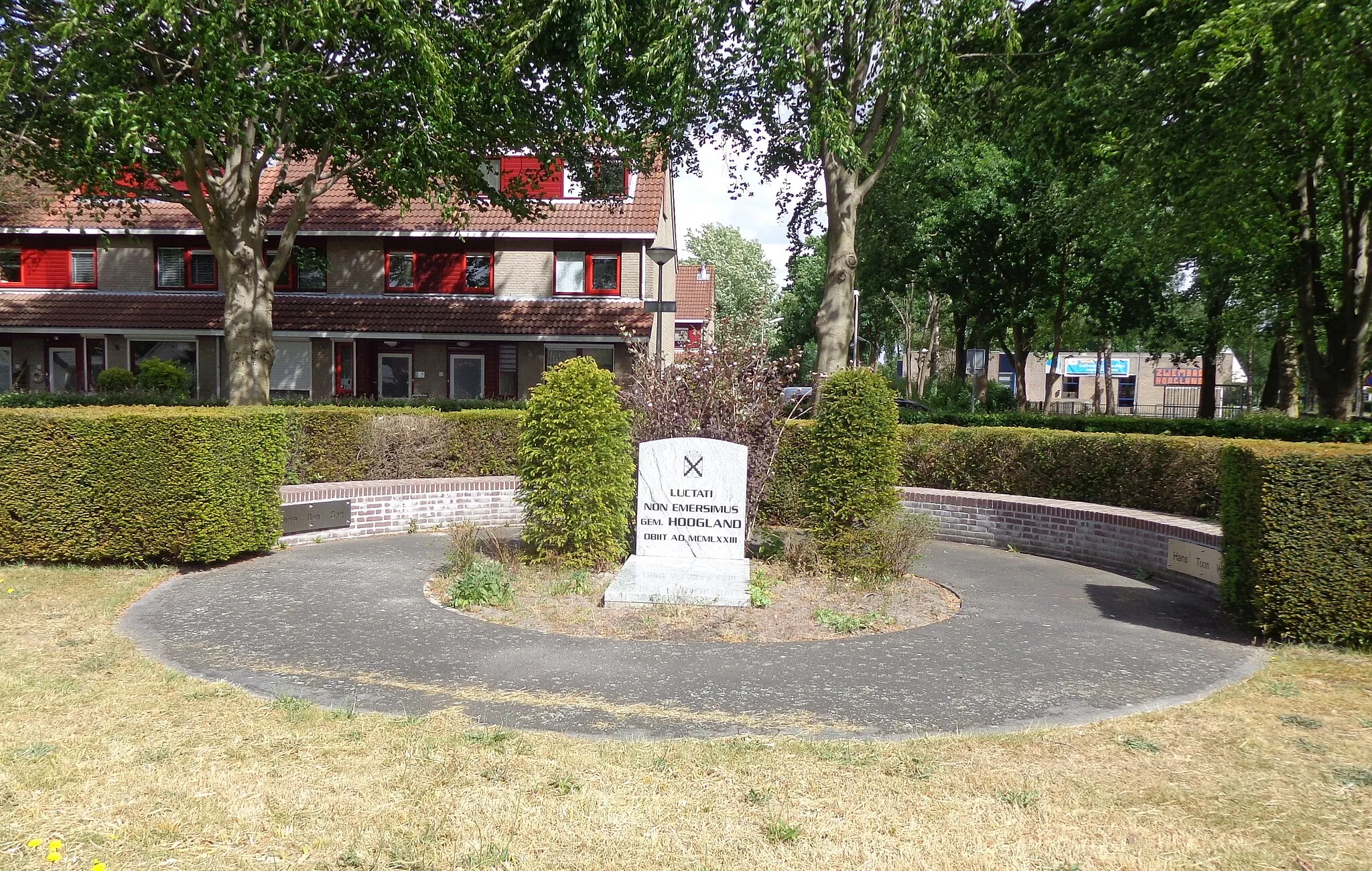 Photo showing: Annexatiemonument te Hoogland