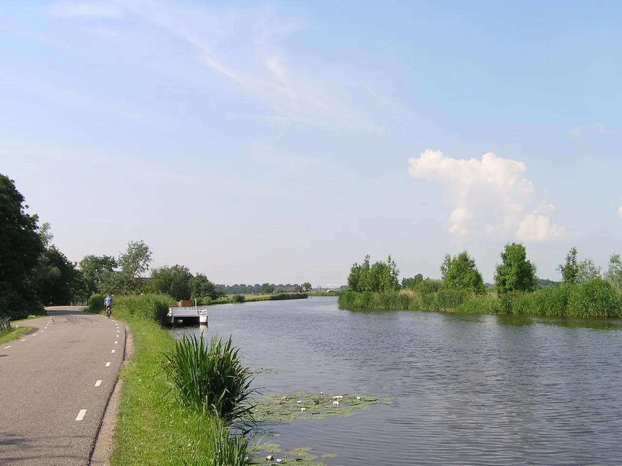 Photo showing: Waver River, the Netherlands.