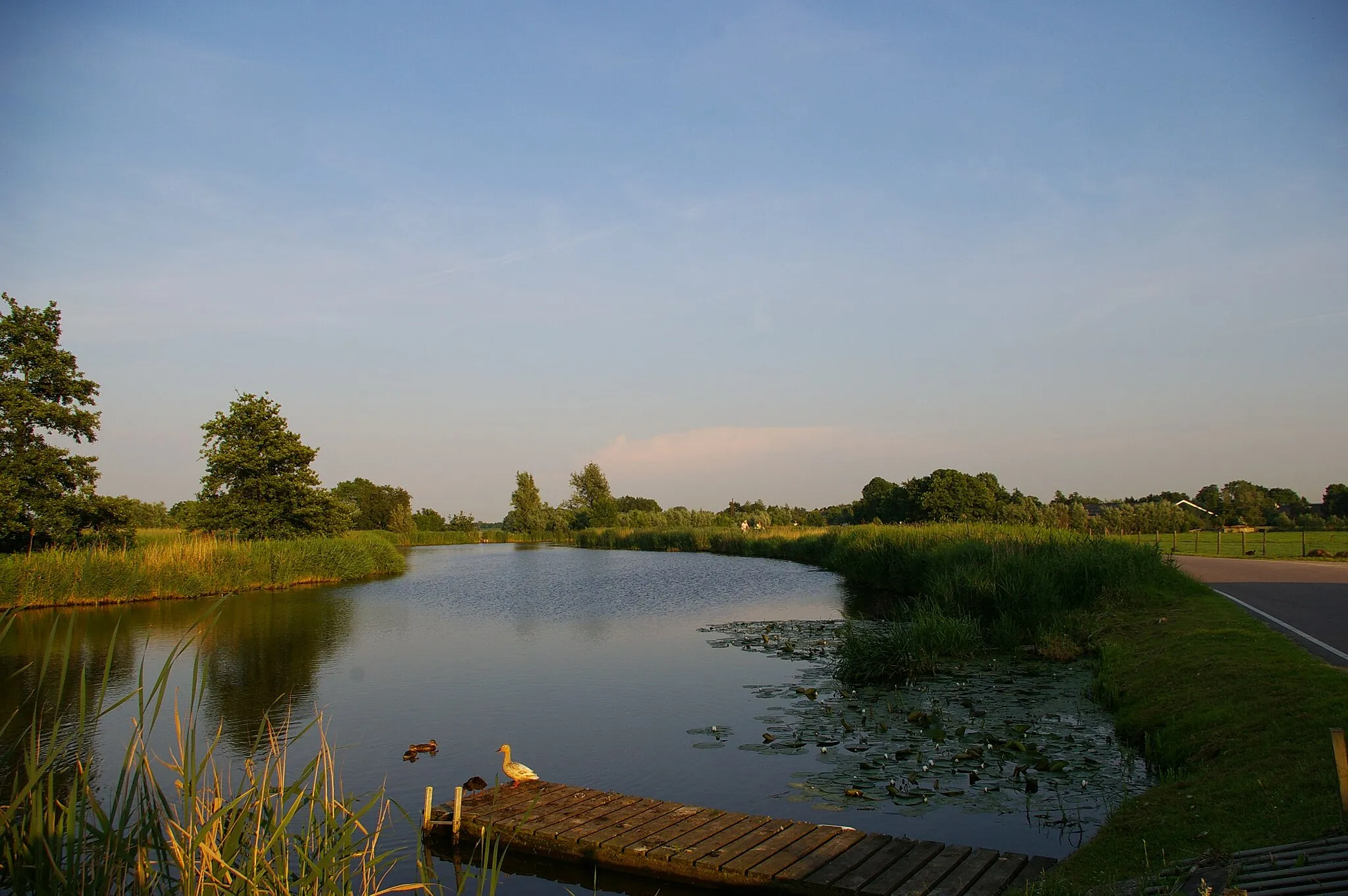 Photo showing: Waver river, near Bullewijk river, south of Amsterdam, used on nl:Waver (rivier)