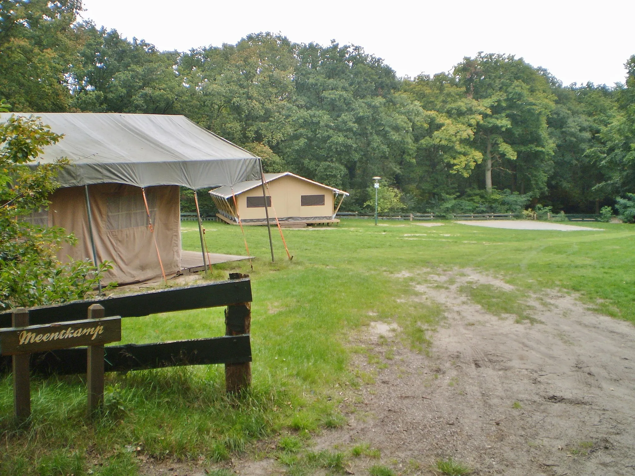 Photo showing: camping de Meentkamp bij de Woensberg