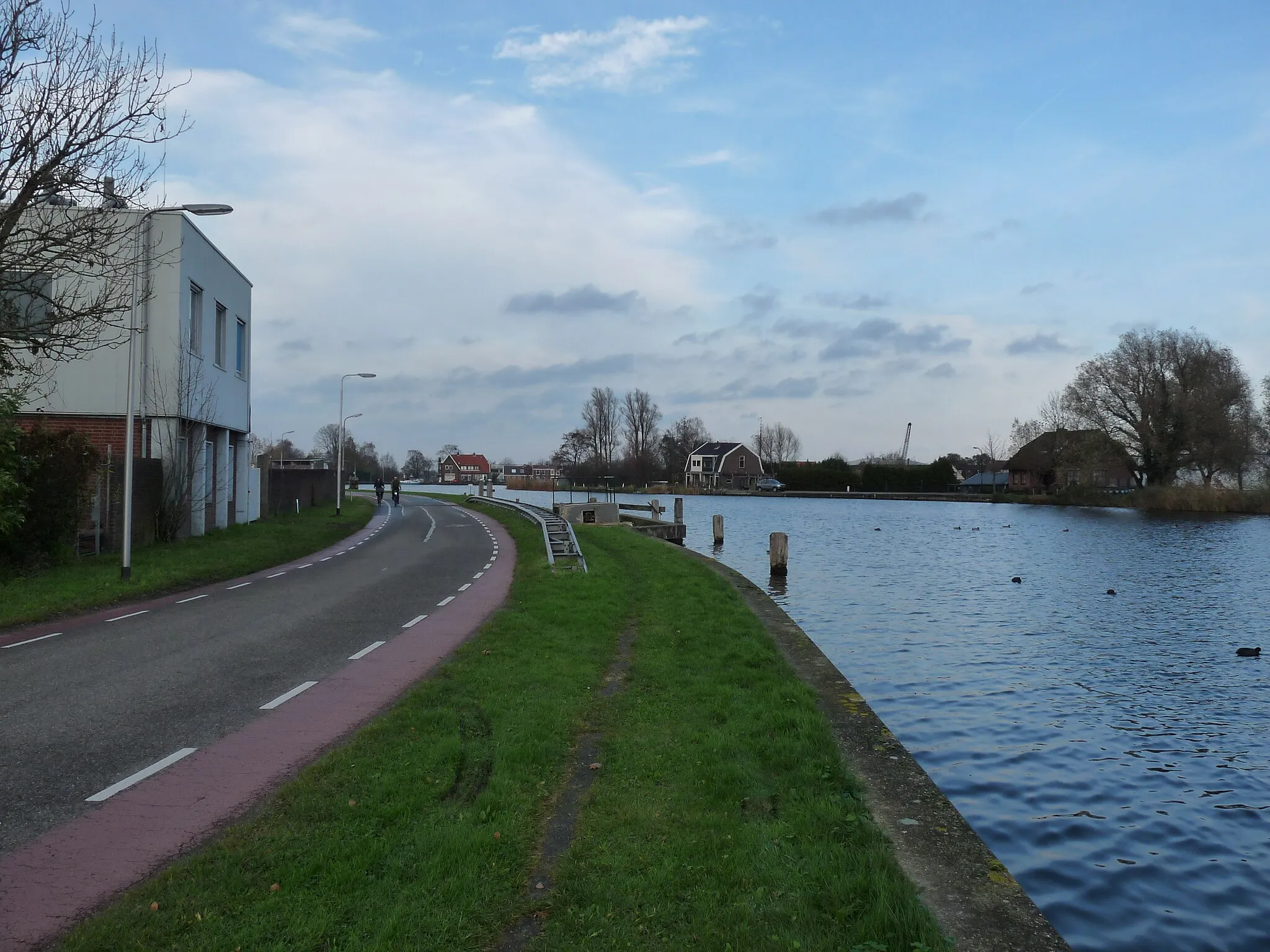 Photo showing: De Amstel bij Uithoorn