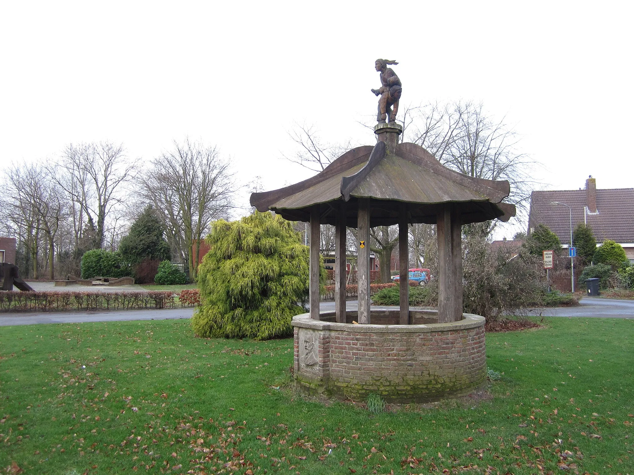 Photo showing: This is an image of a municipal monument in Barneveld with number