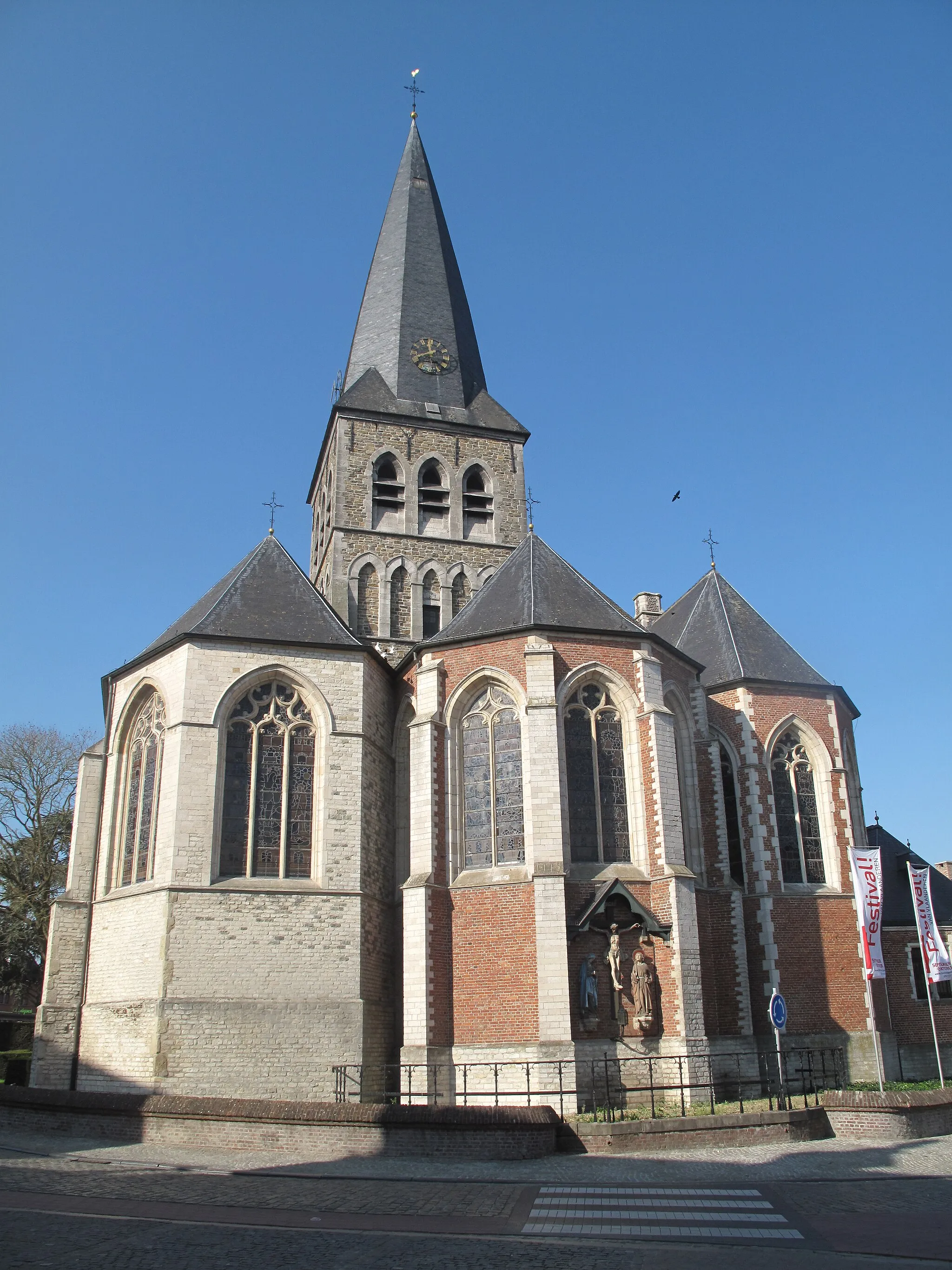 Photo showing: Zomergem, church