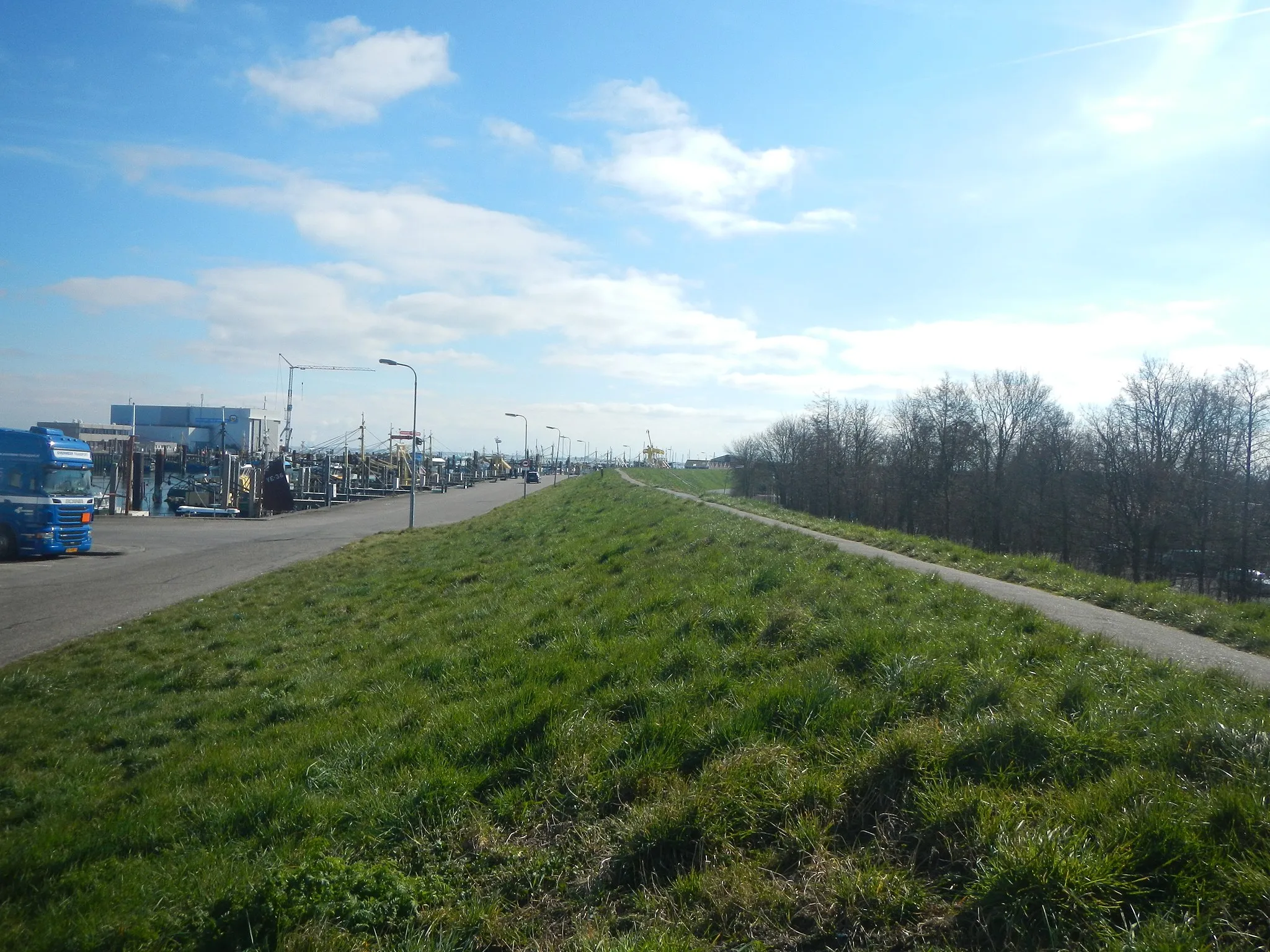 Photo showing: Harbor of Yerseke