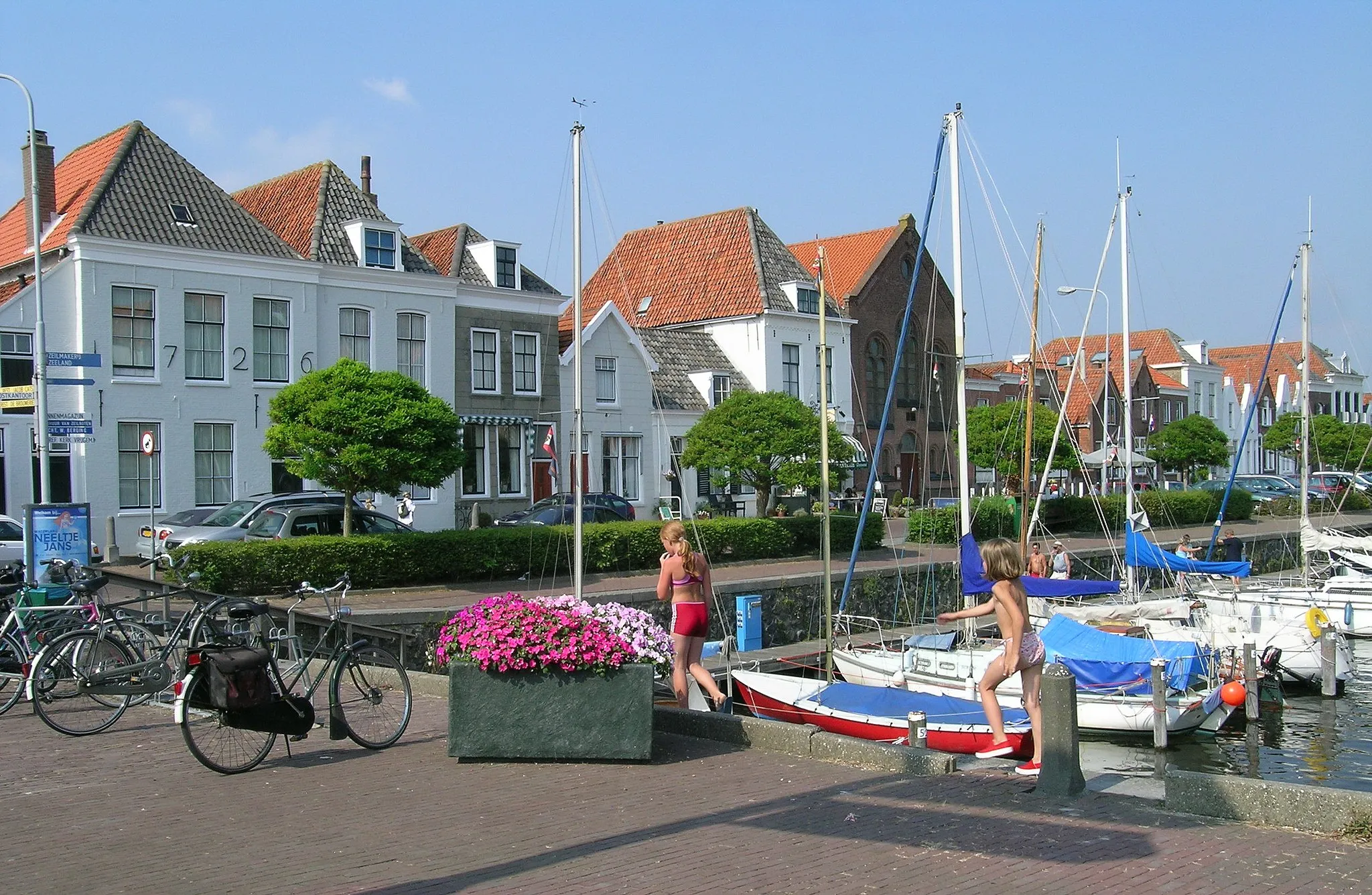 Photo showing: Brouwershaven (NL) am Hafen