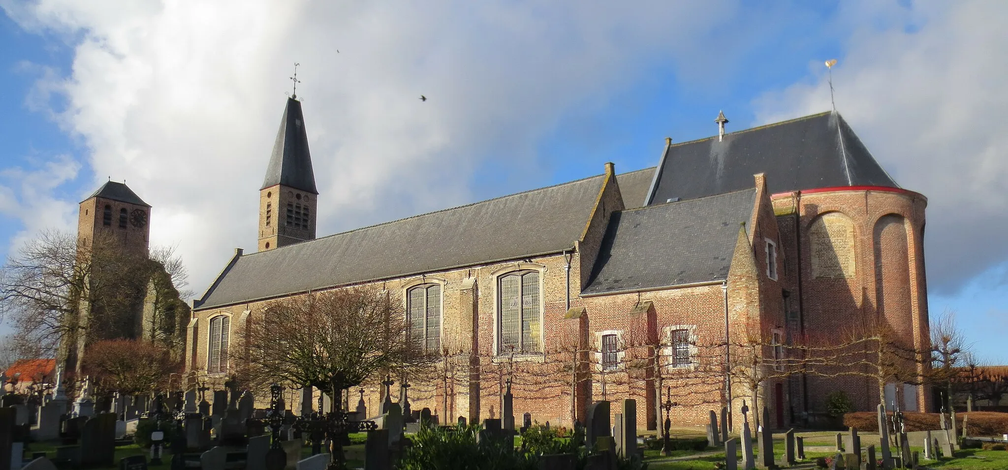 Photo showing: L'église de Dudzele.