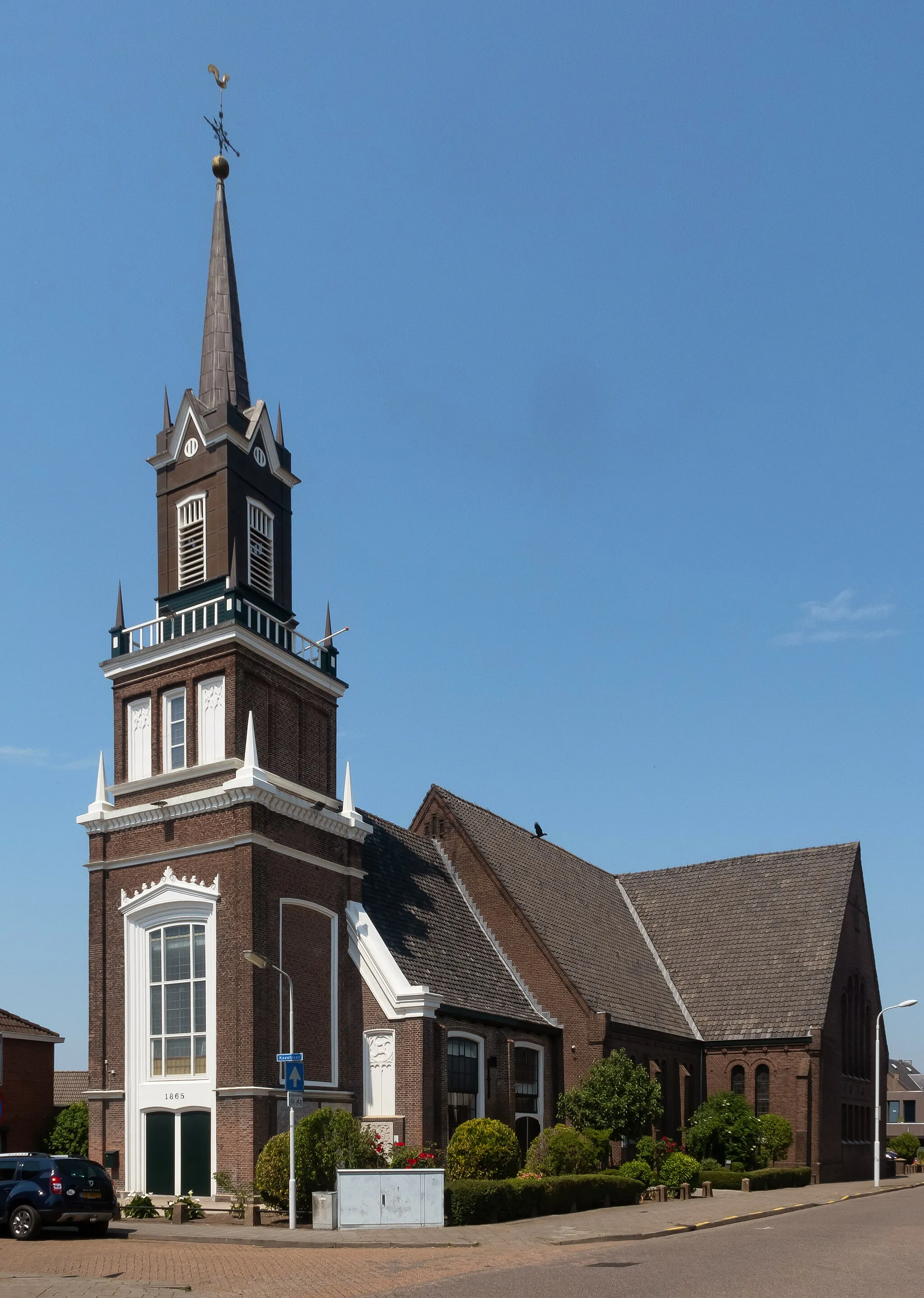 Photo showing: Axel, Dutch reformed church