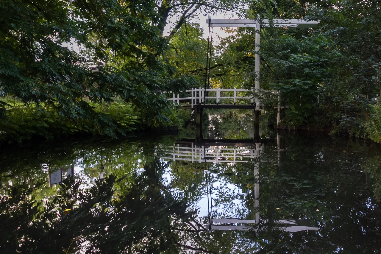 Photo showing: Ophaalbrug Slotpark