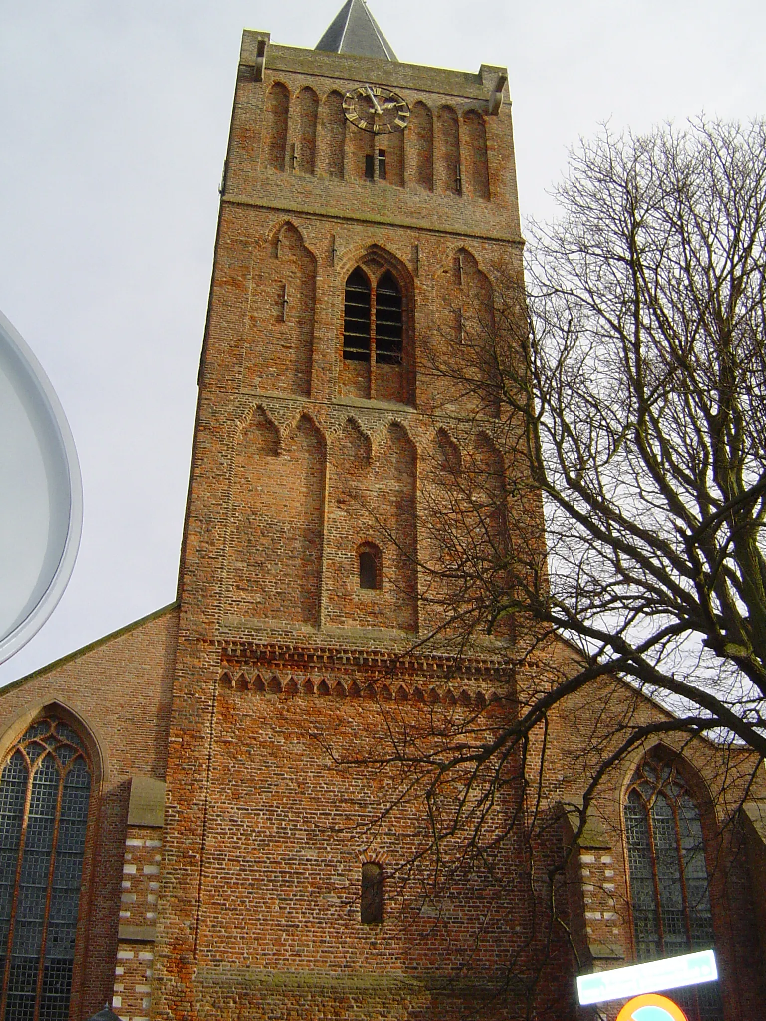 Photo showing: Grote of Sint-Jeroenskerk - Noordwijk, the Netherlands. Tower built in C13.