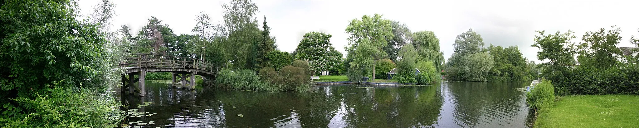 Photo showing: the river Waal at Hendrik-Ido-Ambacht