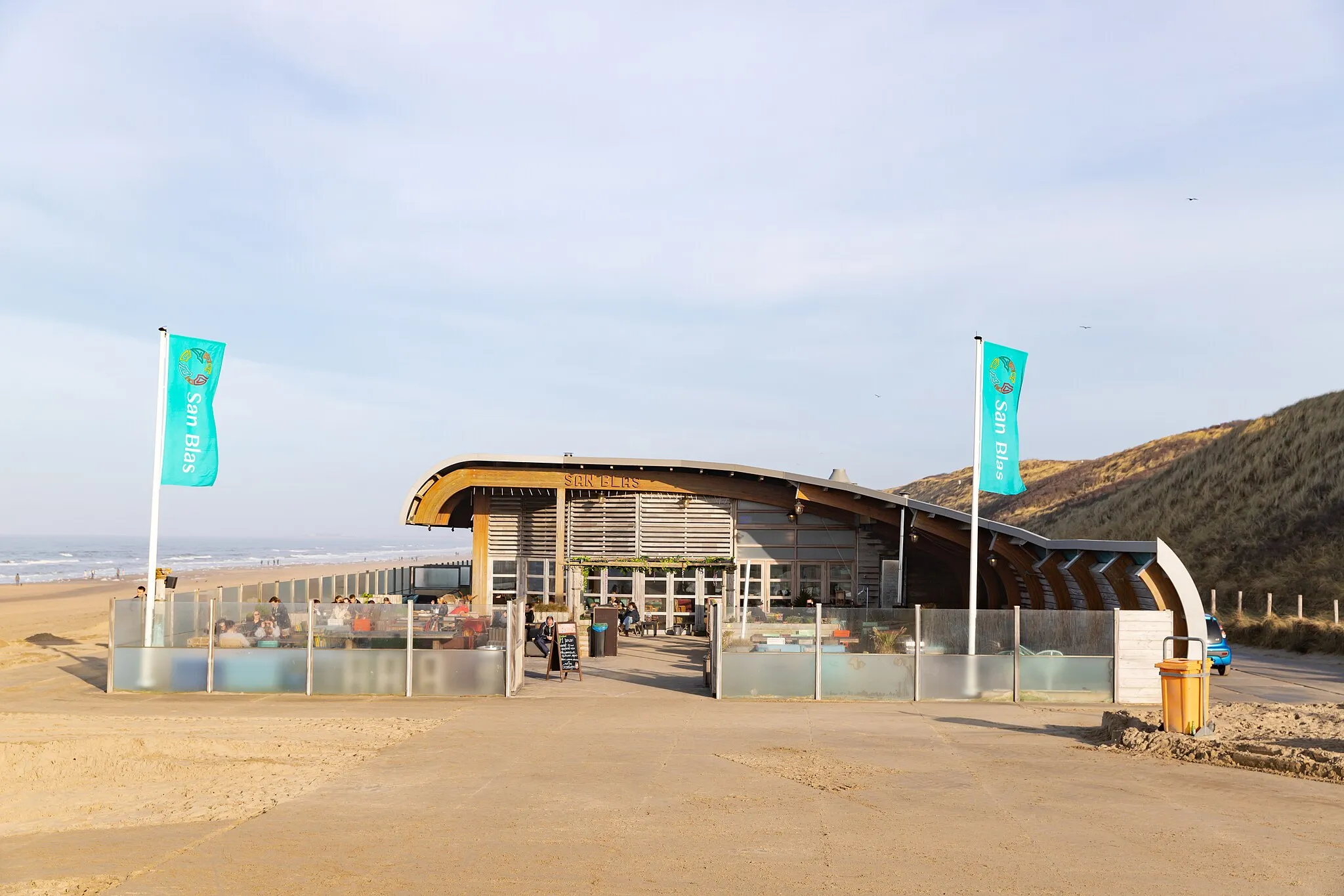 Photo showing: Beach pavilion in Overveen, the Netherlands