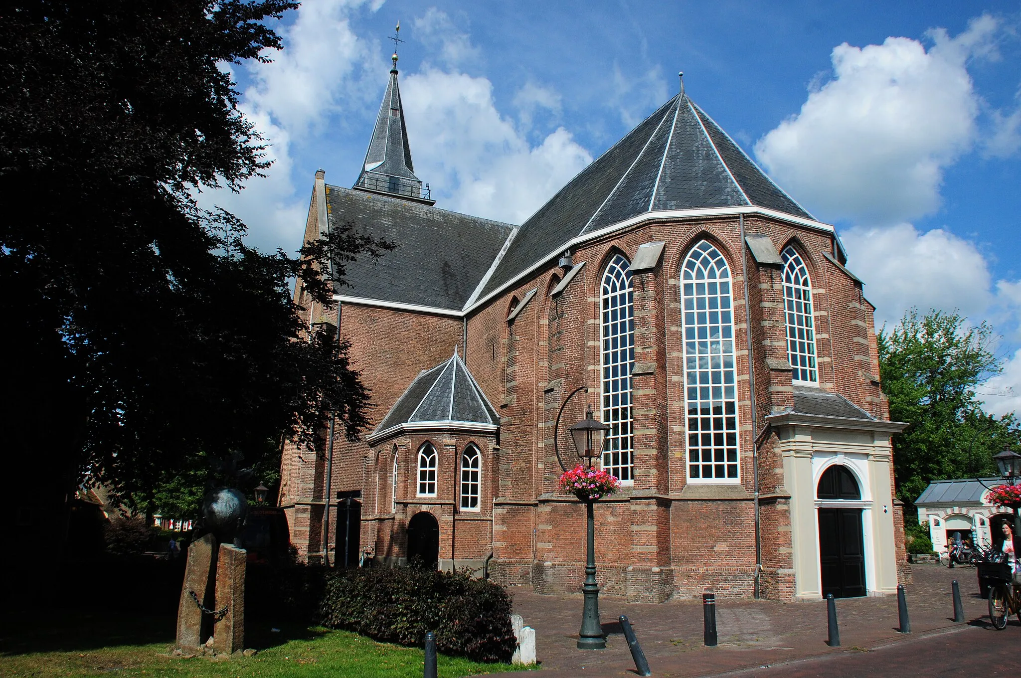 Photo showing: Protestant church of Breukelen at 23 July 2015