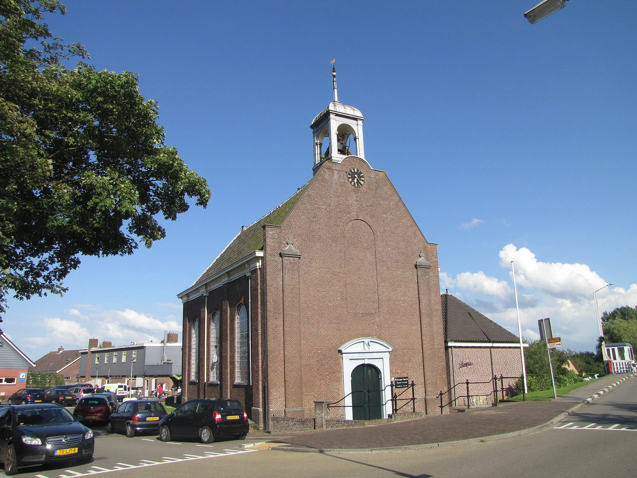 Photo showing: Hoogmade, Kirche der protestantischen Gemeinde.