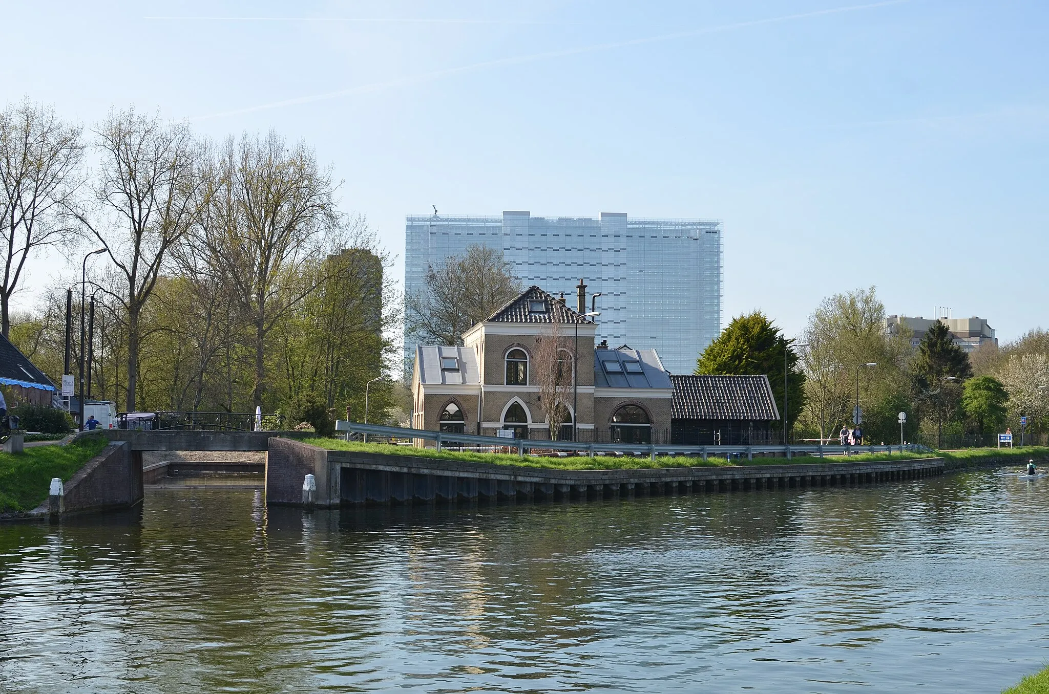 Photo showing: De nieuwbouw van European Patent Office in Rijswijk.