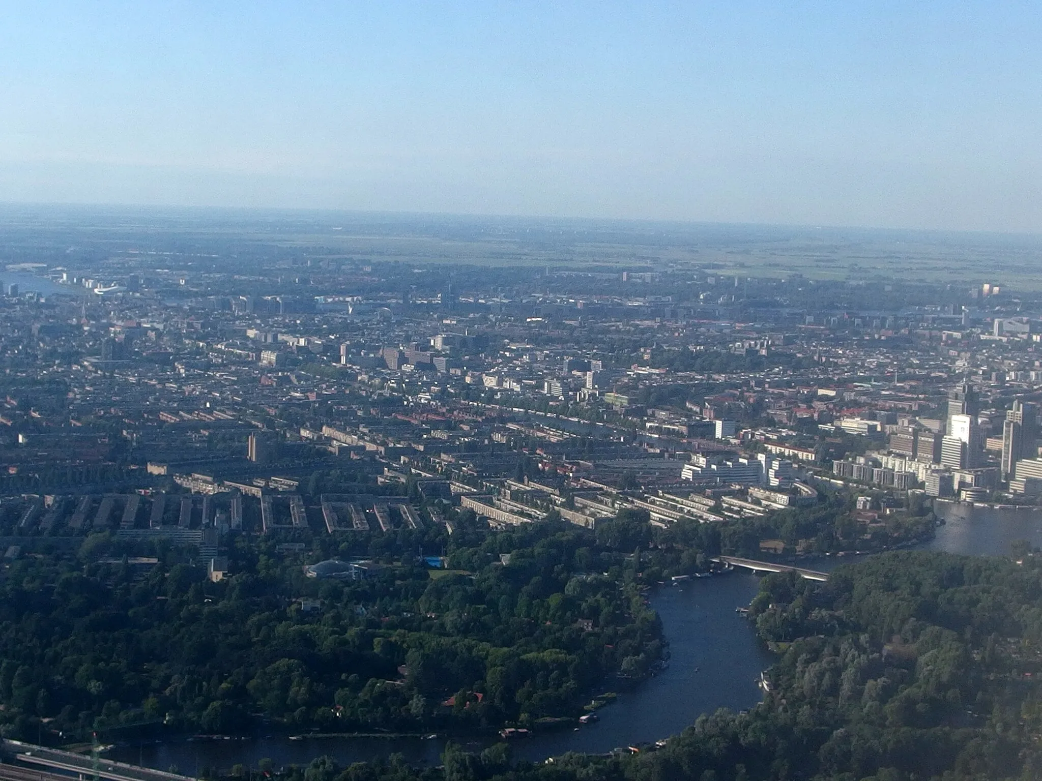 Photo showing: 2014-07-03 approaching Schiphol Airport.