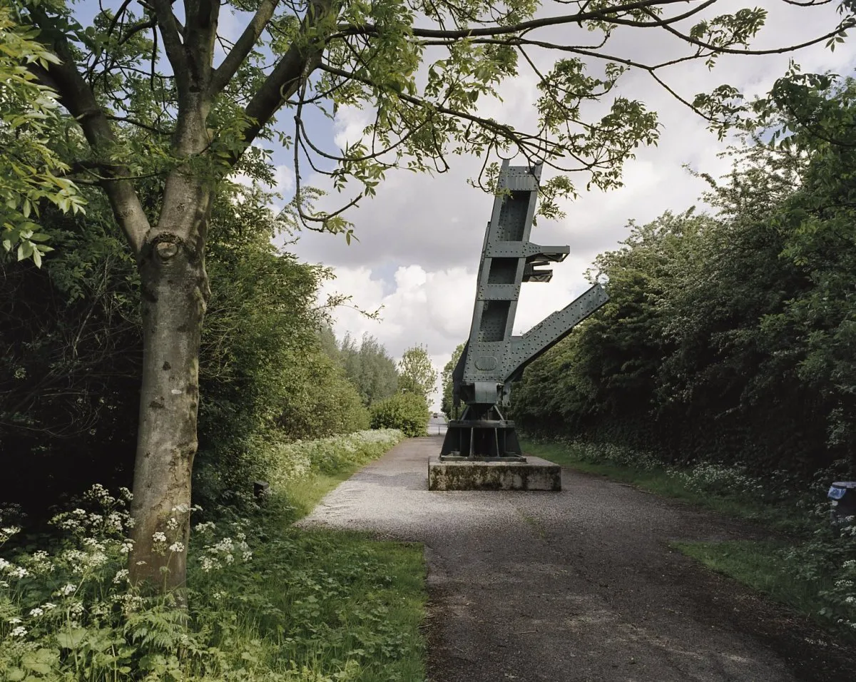 Photo showing: Verkeersbrug: Overzicht brugpijler (opmerking: Gefotografeerd voor Monumenten In Nederland Zuid-Holland)