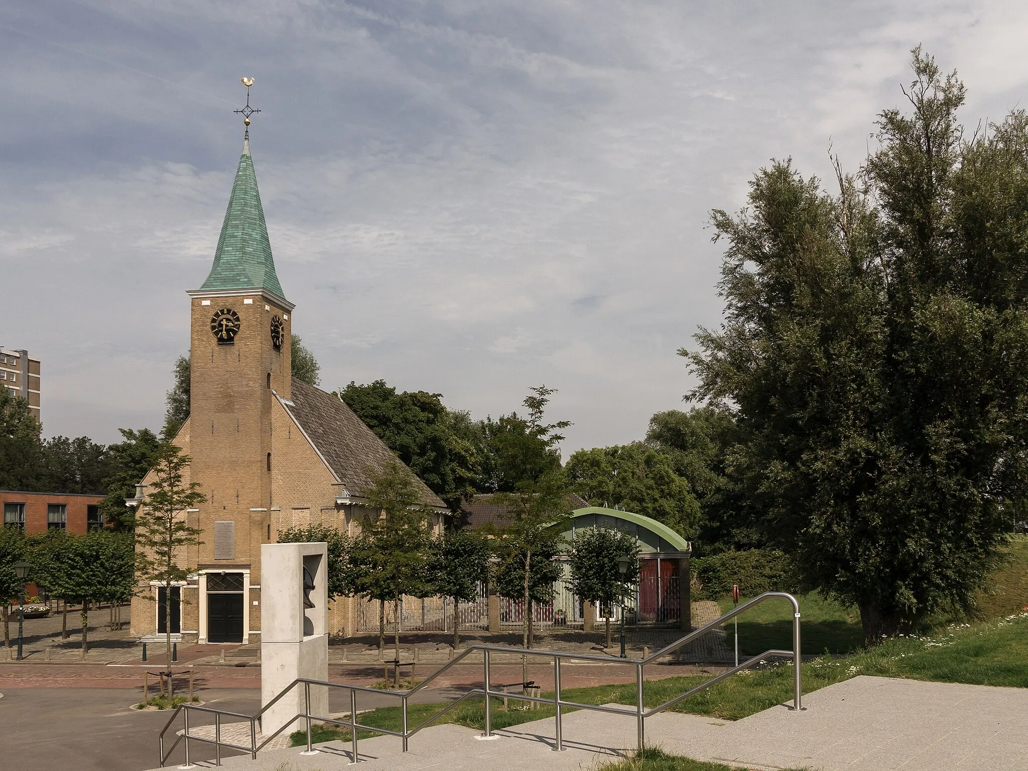 Photo showing: Hoogvliet, church: de Dorpskerk