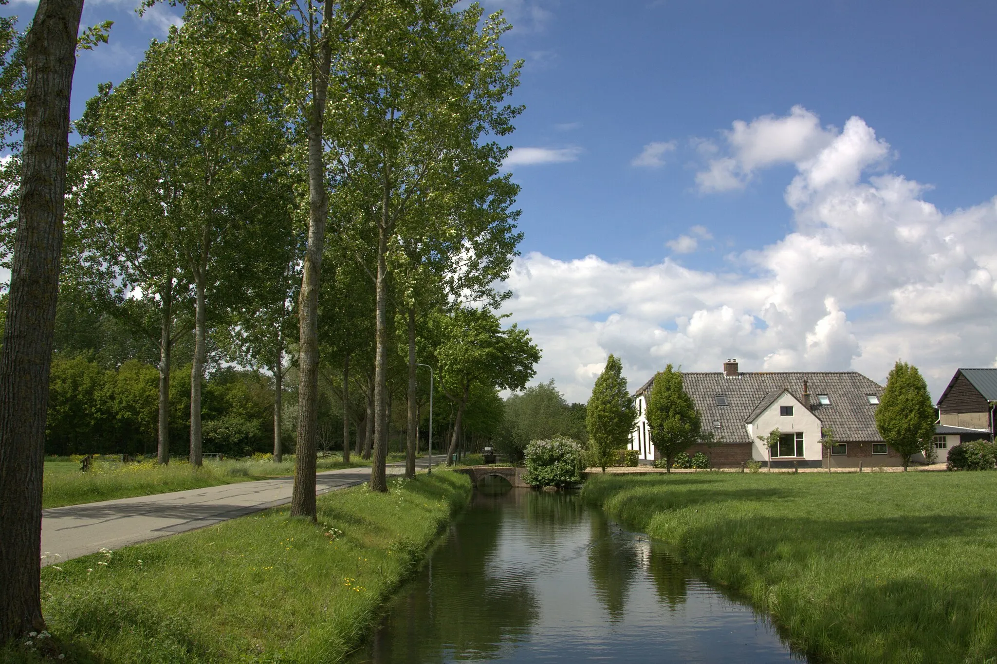 Photo showing: Buurtschap Overboeicop tussen Hei - en Boeicop en Schoonrewoerd. in de gemeente Vijfheerenlanden en dat weer in de provincie Utrecht.