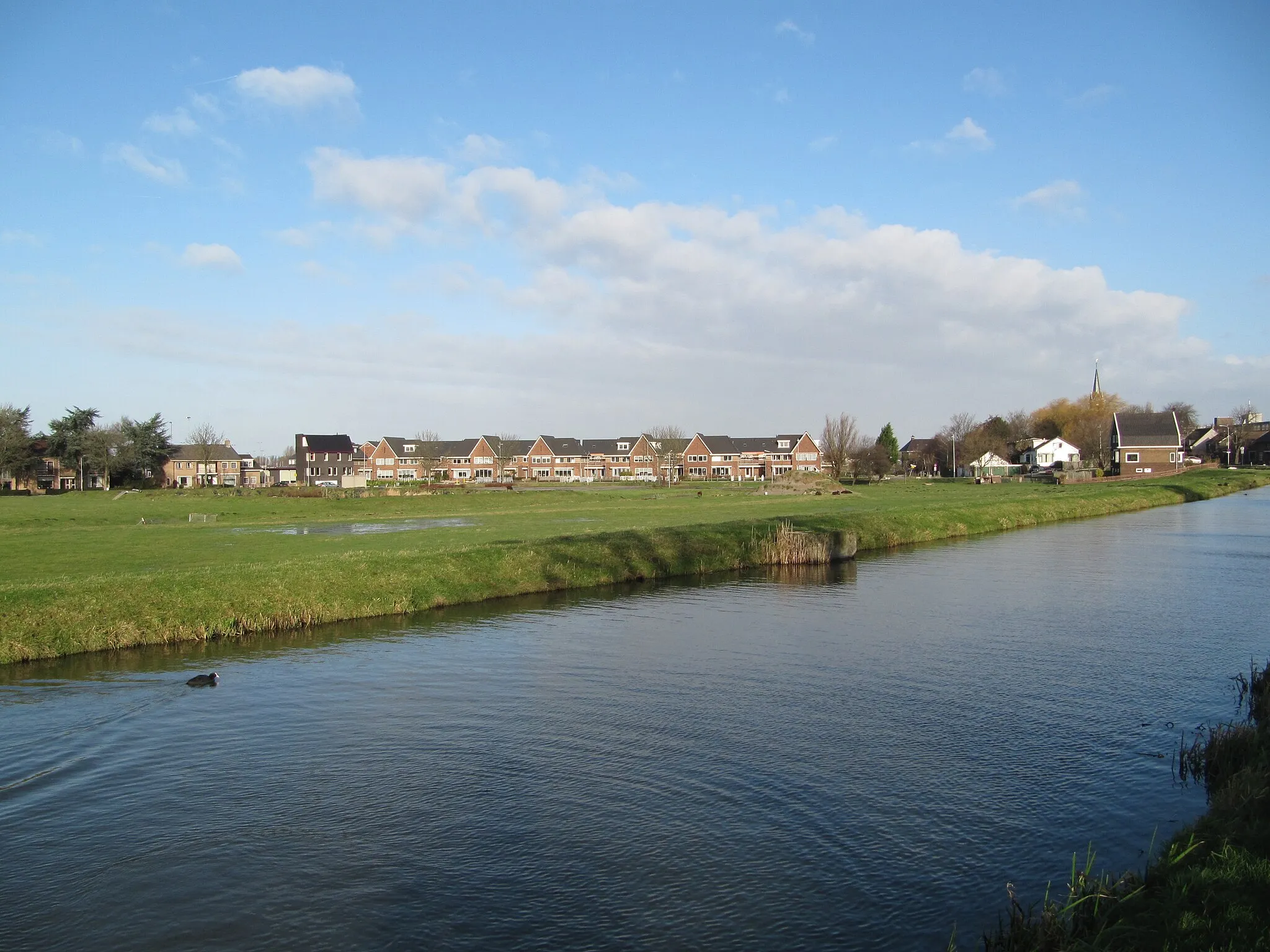 Photo showing: Noordeindseweg kade en polder