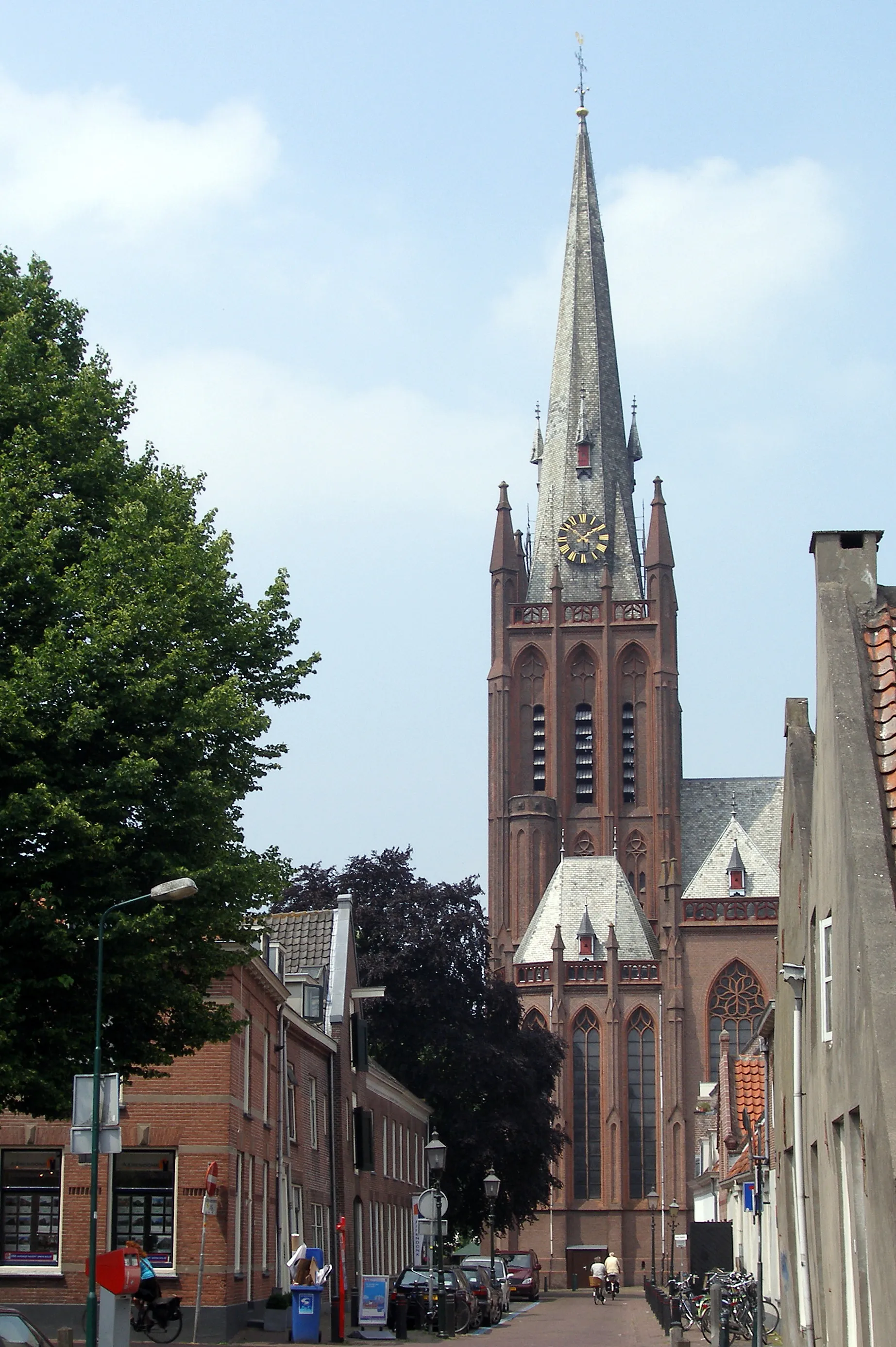 Photo showing: Sint-Nicolaas basilica (1885-1887) in IJsselstein, the Netherlands.