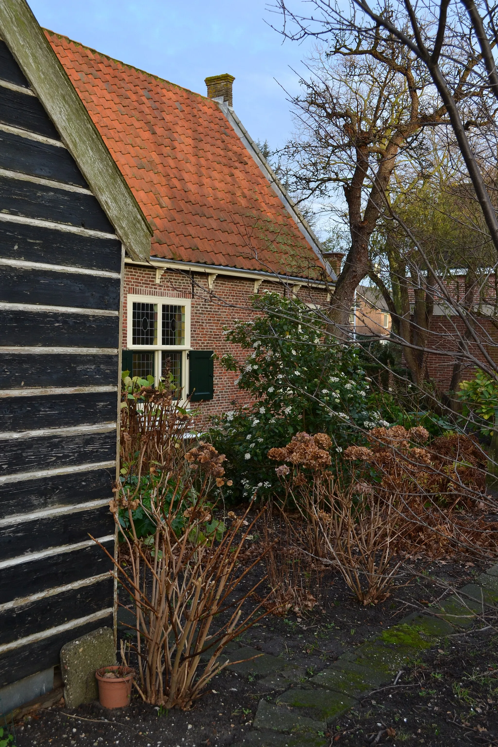 Photo showing: A view of the backyard of the Spinozahuis in Rijnsburg, where Baruch Spinoza lived in 1661-1663.