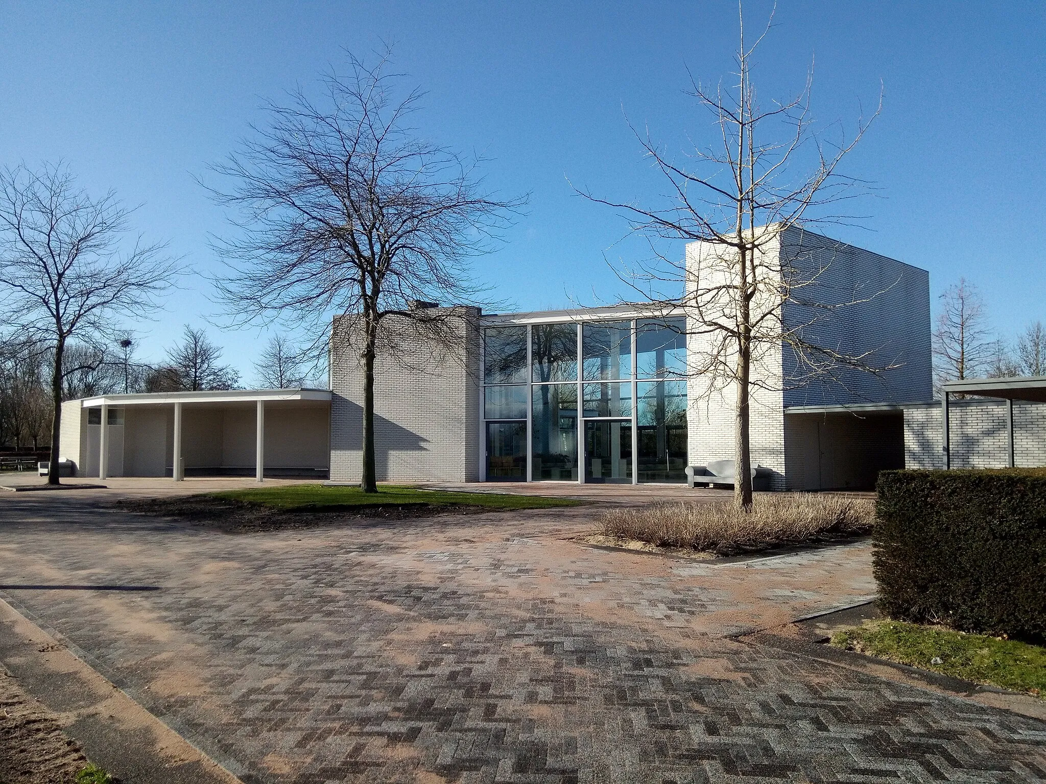 Photo showing: Aula van Rietveld Zwaanshoek