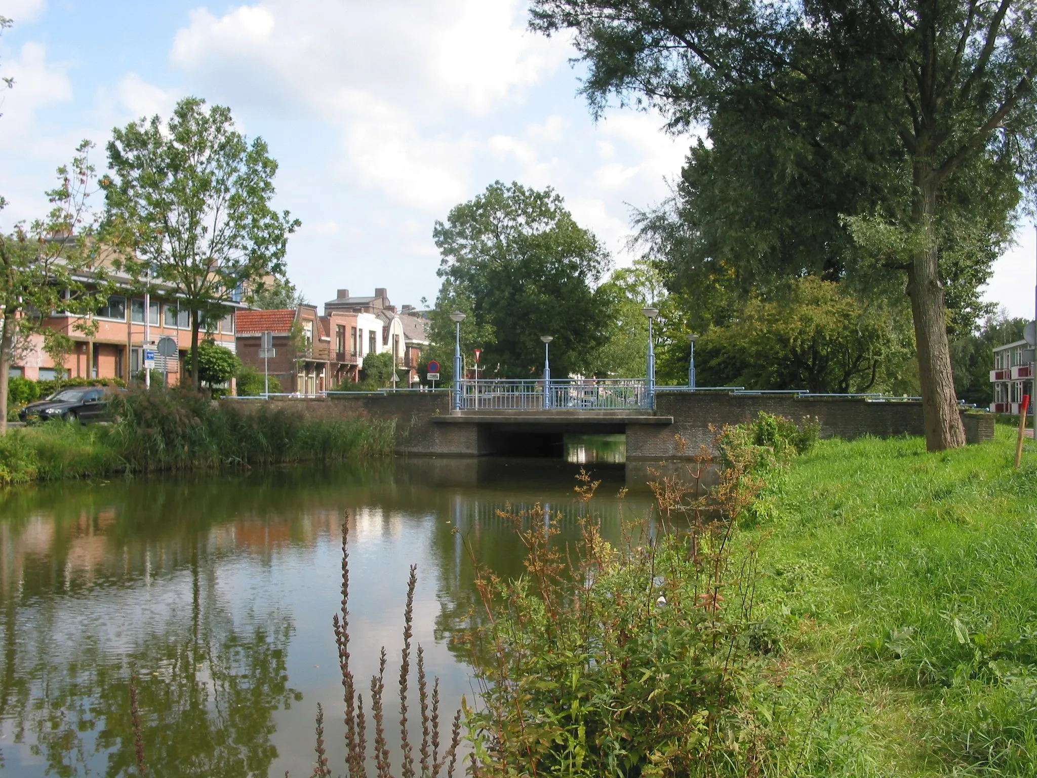 Photo showing: Jan Wils (?). Bridge, Keizer Karel Park, Amstelveen. 1926. This is a municipal monument registered as 0362/10089.