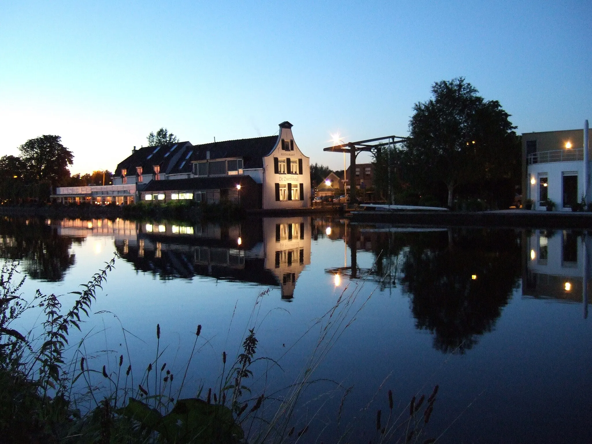 Photo showing: Zweth bij avond, gezien vanaf Kandelaar