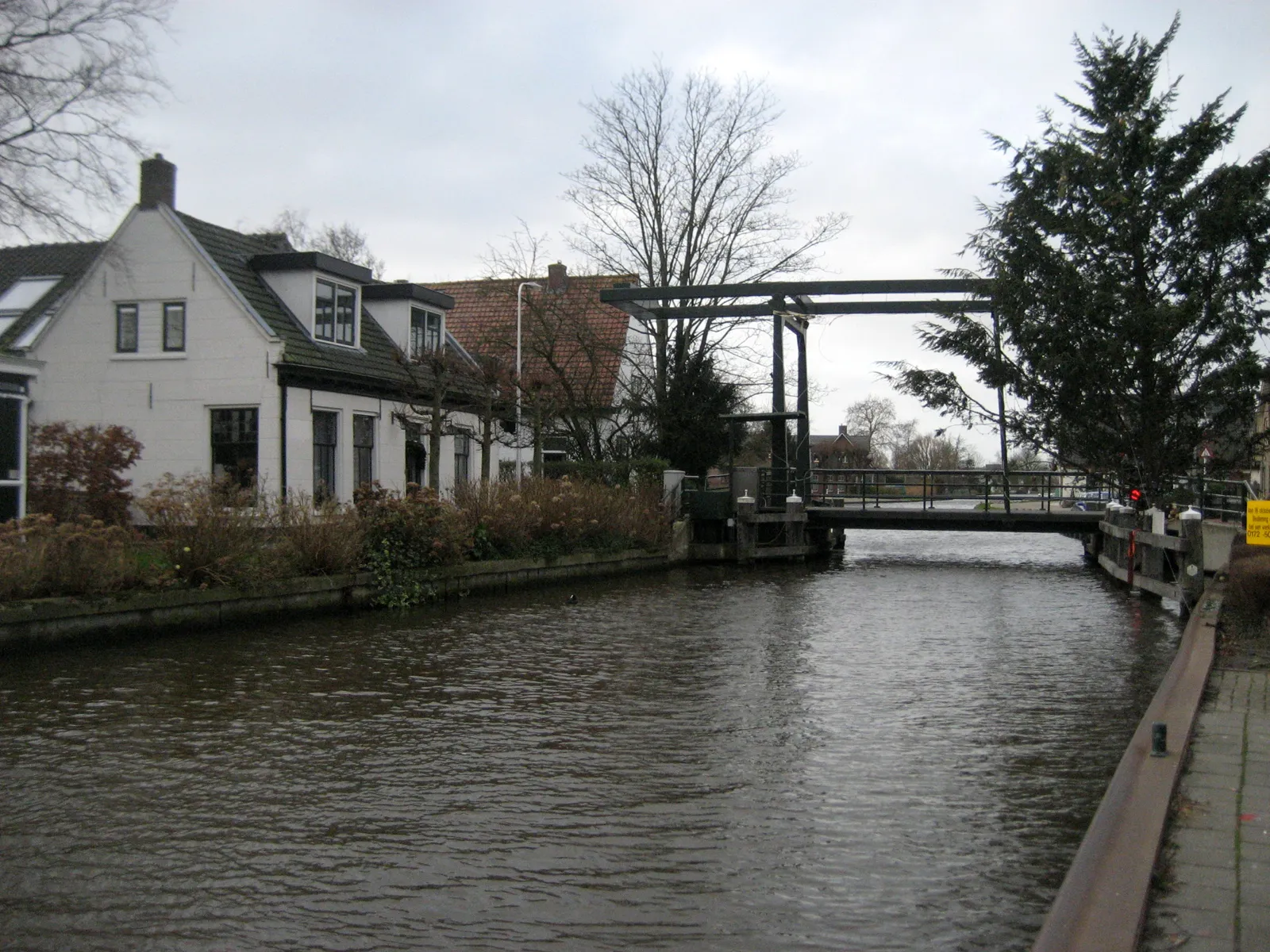 Photo showing: Bilderdam, Netherlands.  Bridge over the Drecht.