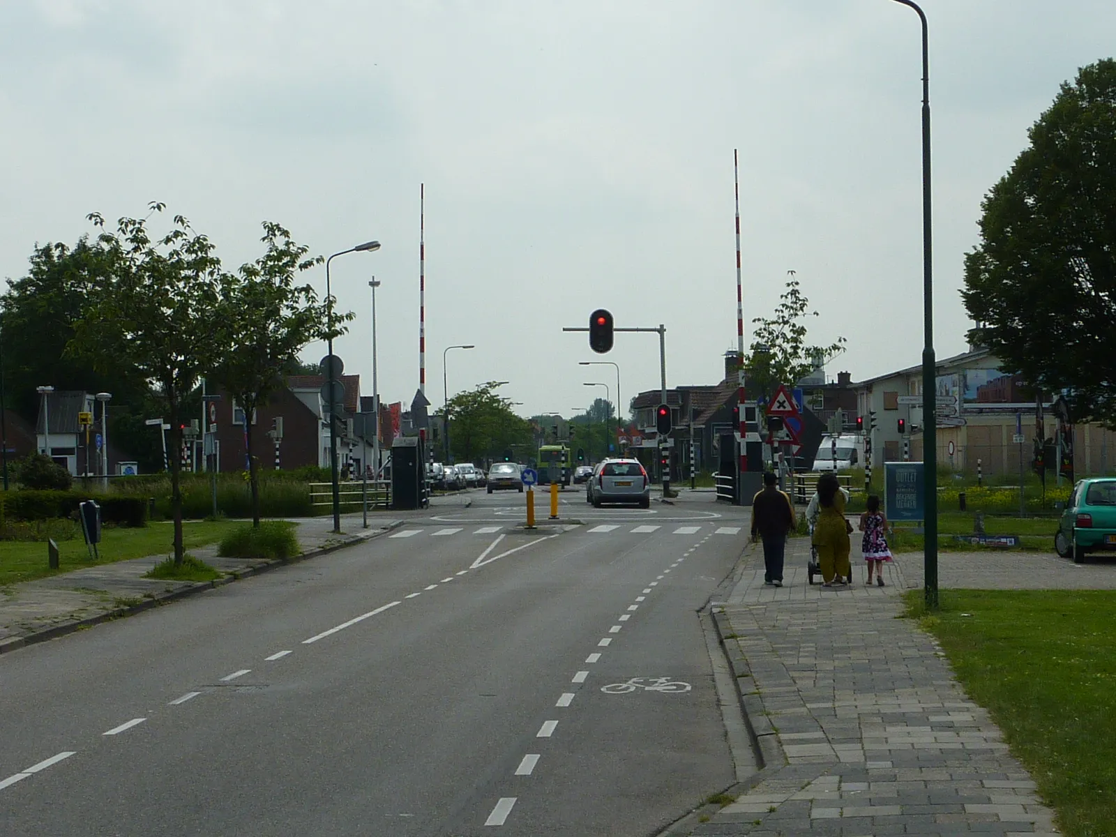 Photo showing: De Meernbrug, kruising Rijksstraatweg en Meerndijk.