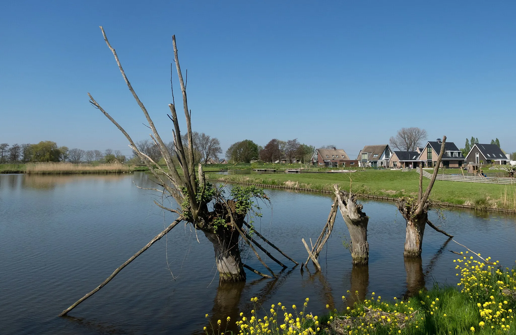 Photo showing: Boven Haastrecht, river: the Hollandse IJssel