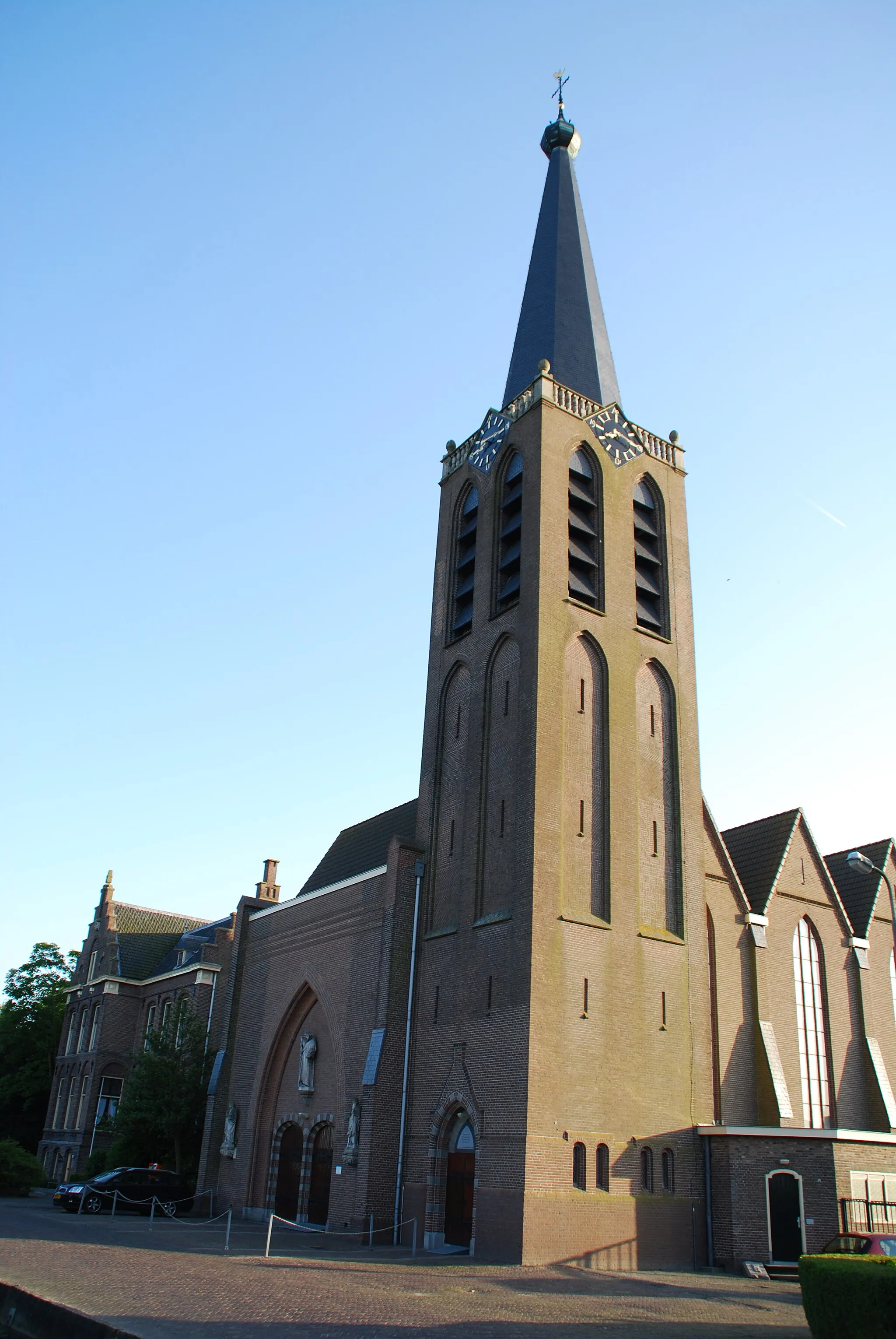 Photo showing: Sint-Jan Onthoofdingkerk (1964) - Zoeterwoude Dorp (Zuidbuurt), the Netherlands