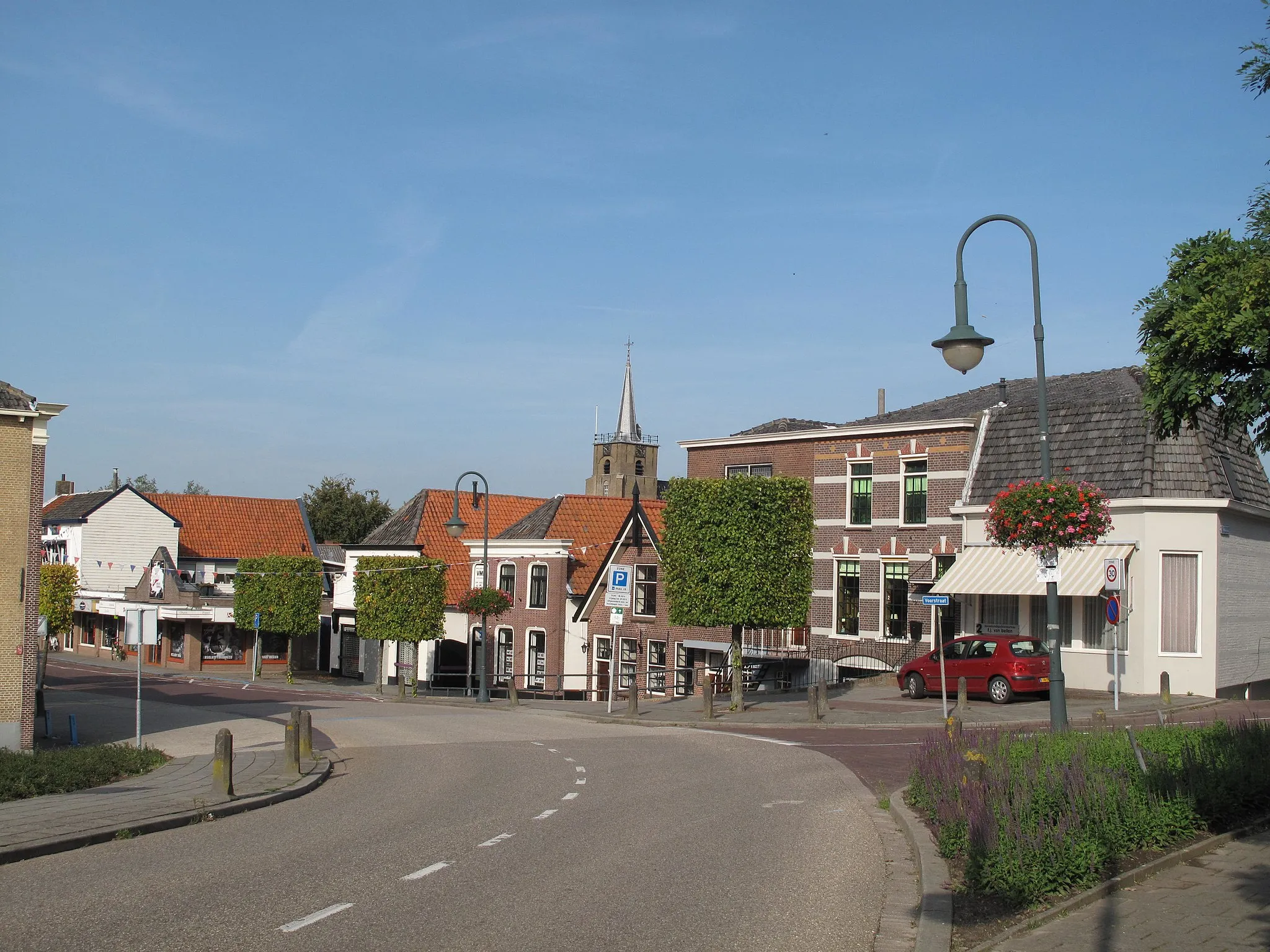 Photo showing: Numansdorp, view to the village