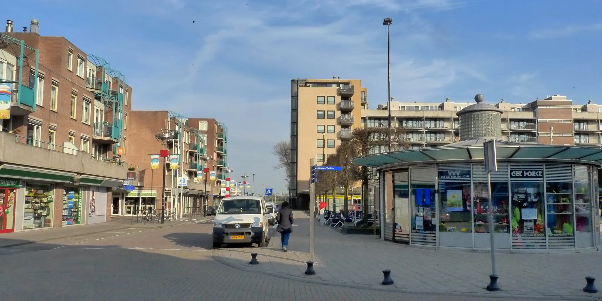 Photo showing: Town centre of Hoek van Holland.