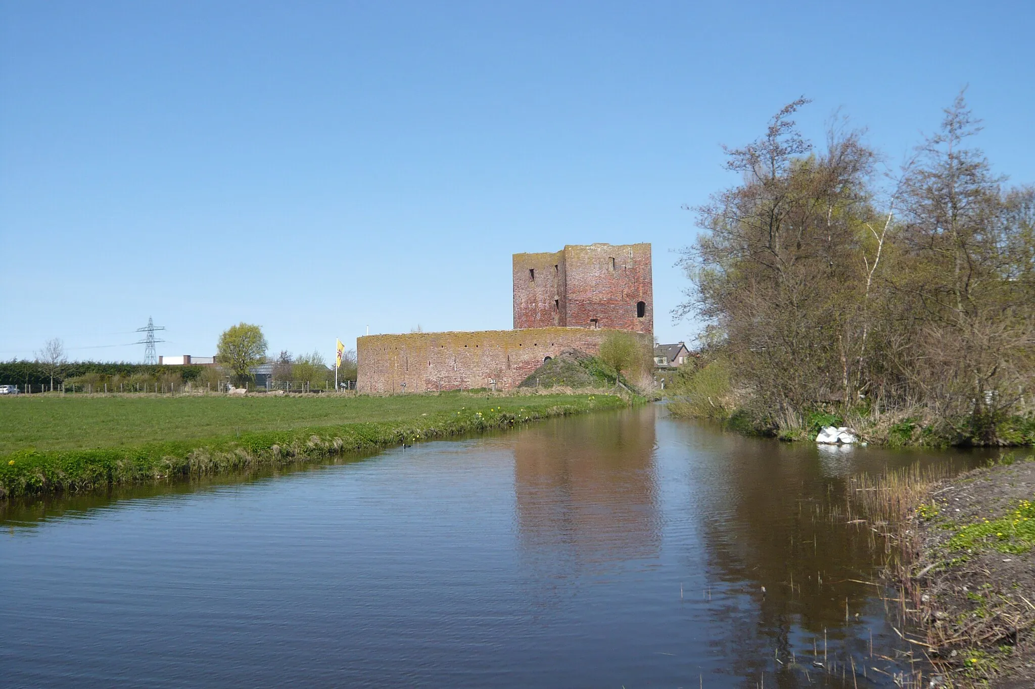 Photo showing: Slot Teylingen canal