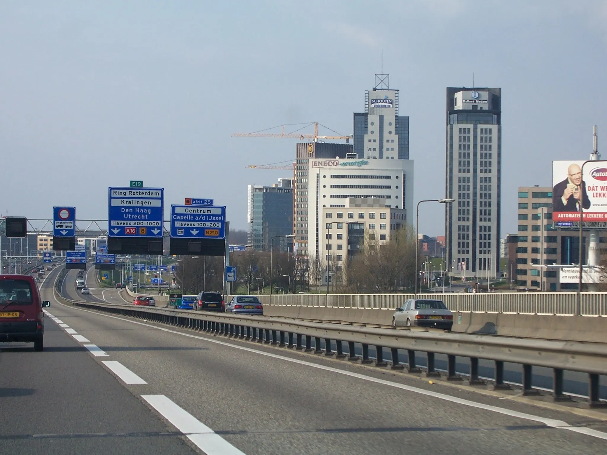 Photo showing: The Rivium business park in Capelle aan den IJssel, the Netherlands as seen from the A16