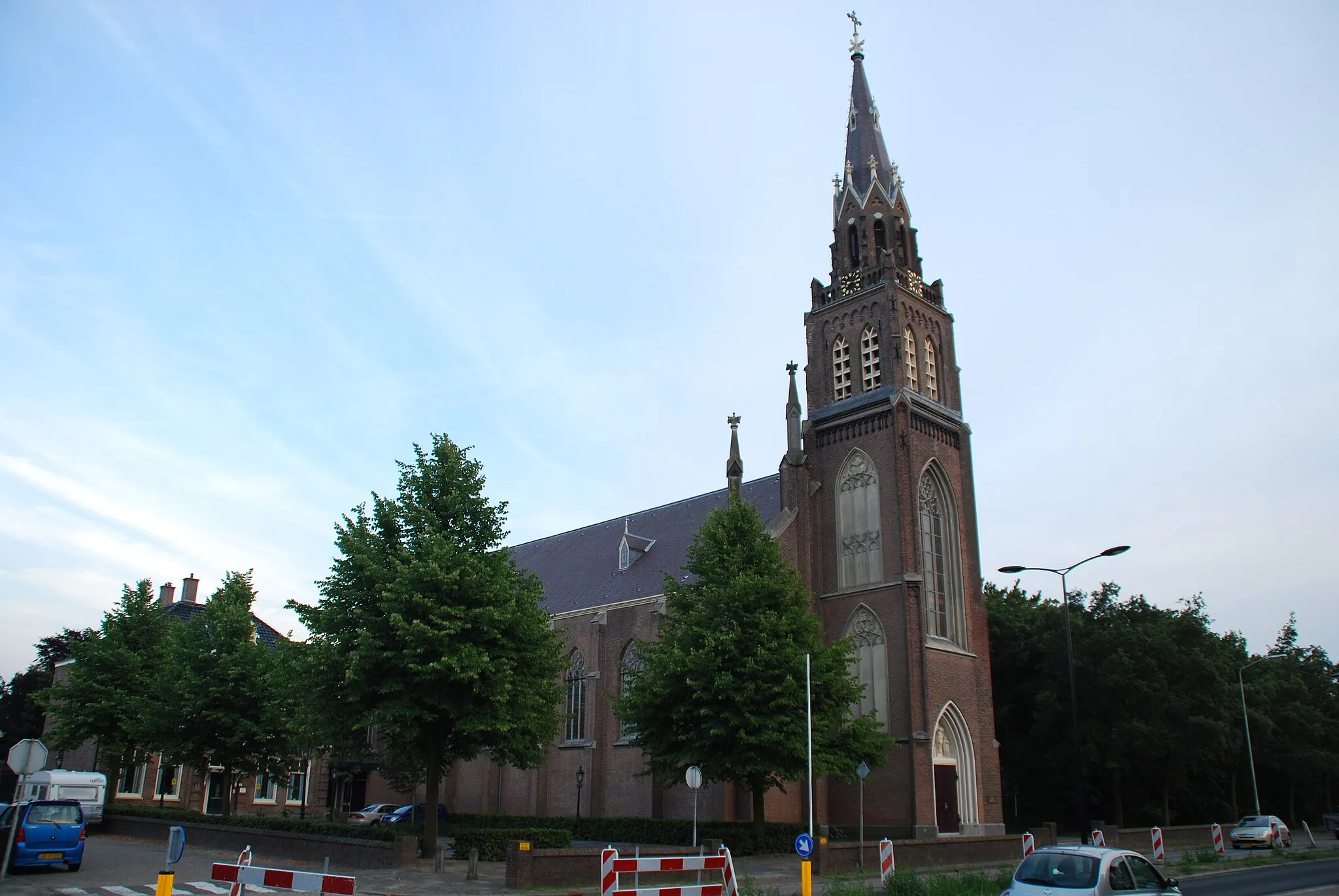 Photo showing: Laurentiuskerk Voorschoten, the Netherlands. Build 1865-1868 by Theo Asseler