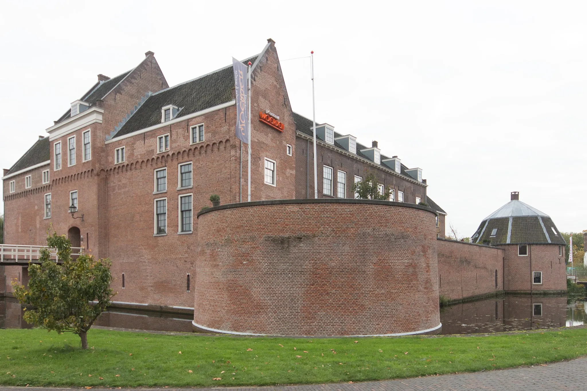 Photo showing: Castle in city Woerden, The Netherlands