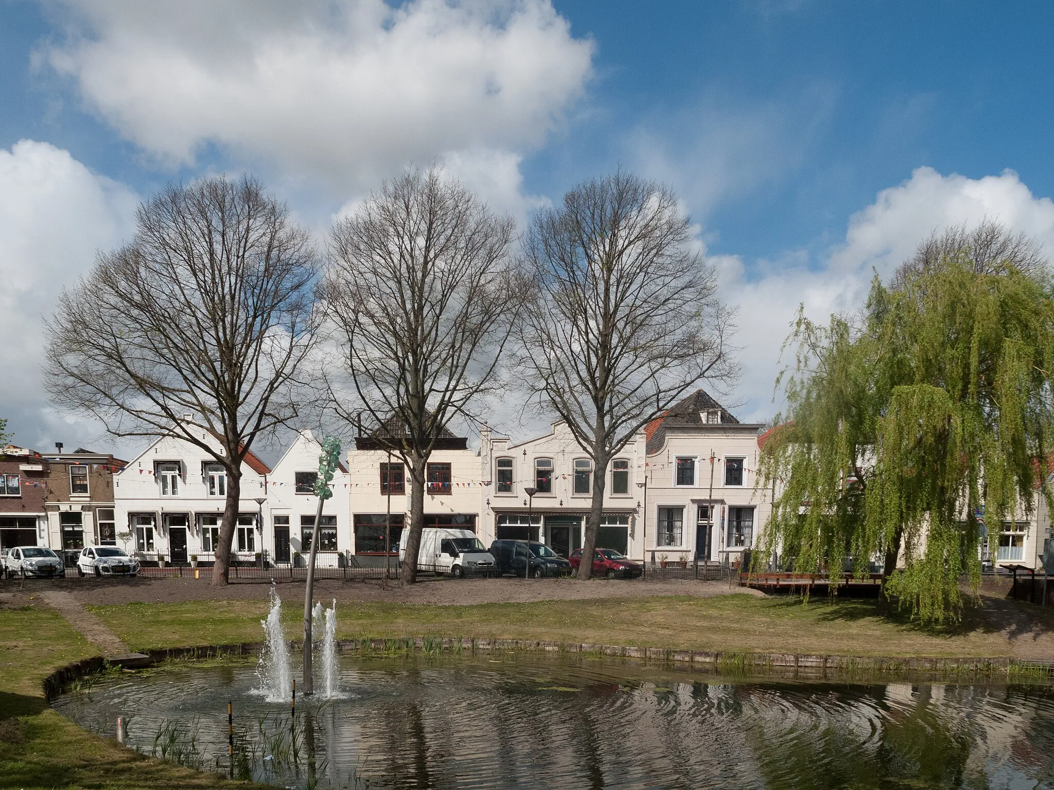 Photo showing: Zuidland, view to a street: de Ring