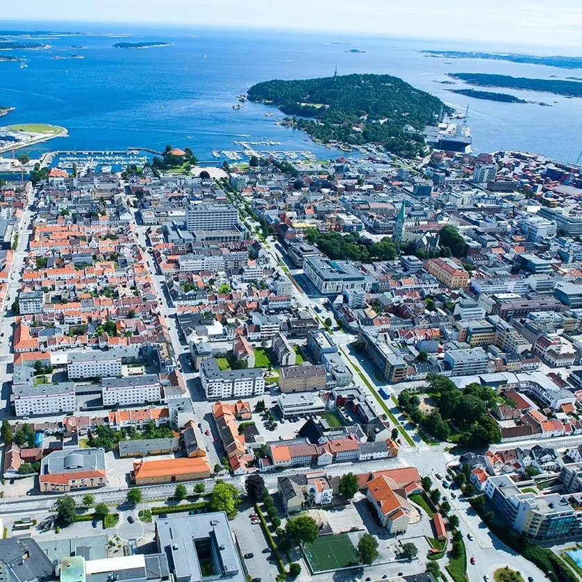 Photo showing: Kvadraturen, Kristiansand