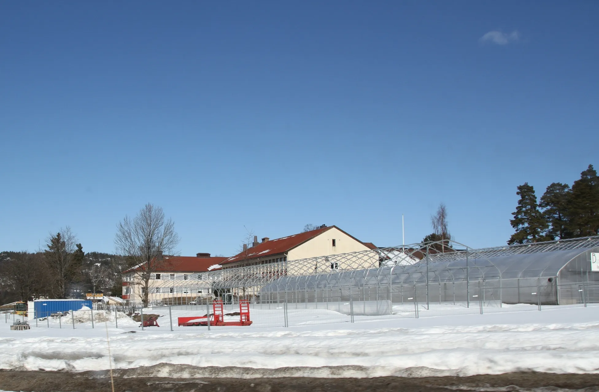 Photo showing: Image from the settlement Birkeland, center of the municipality of Birkenes, Aust-Agder county (Norway).