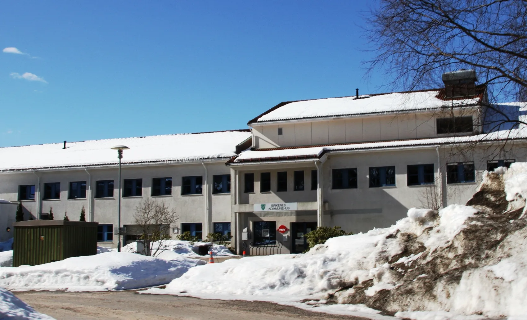 Photo showing: Image from the settlement Birkenes, center of the municipality of Birkenes, Aust-Agder county (Norway).