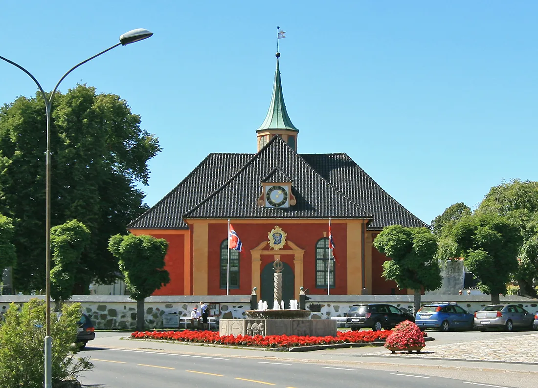 Photo showing: Fredriksvern kirke. Stavern, Norway.