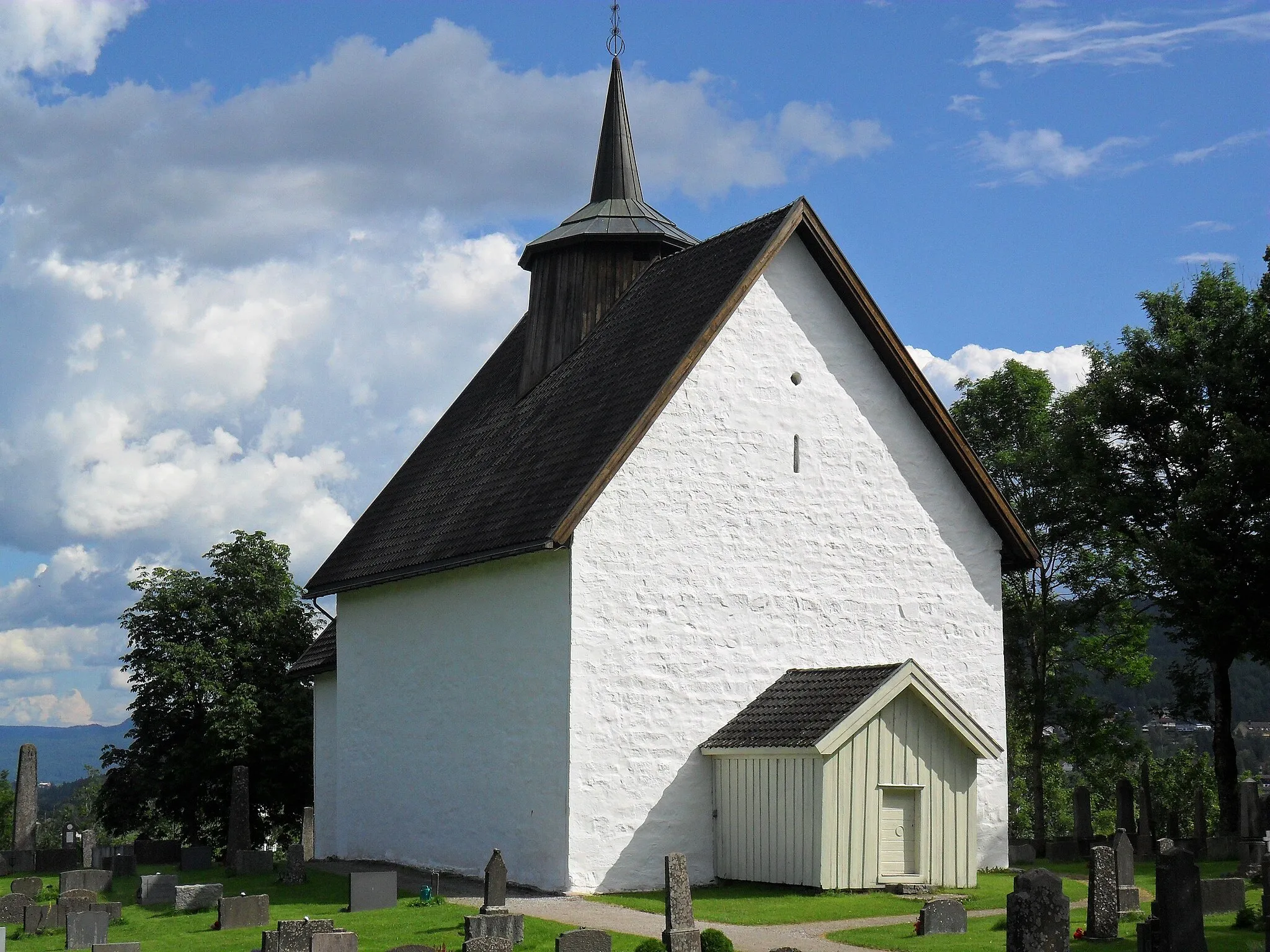 Photo showing: Bø gamle kirke i Bø kommune, Telemark.