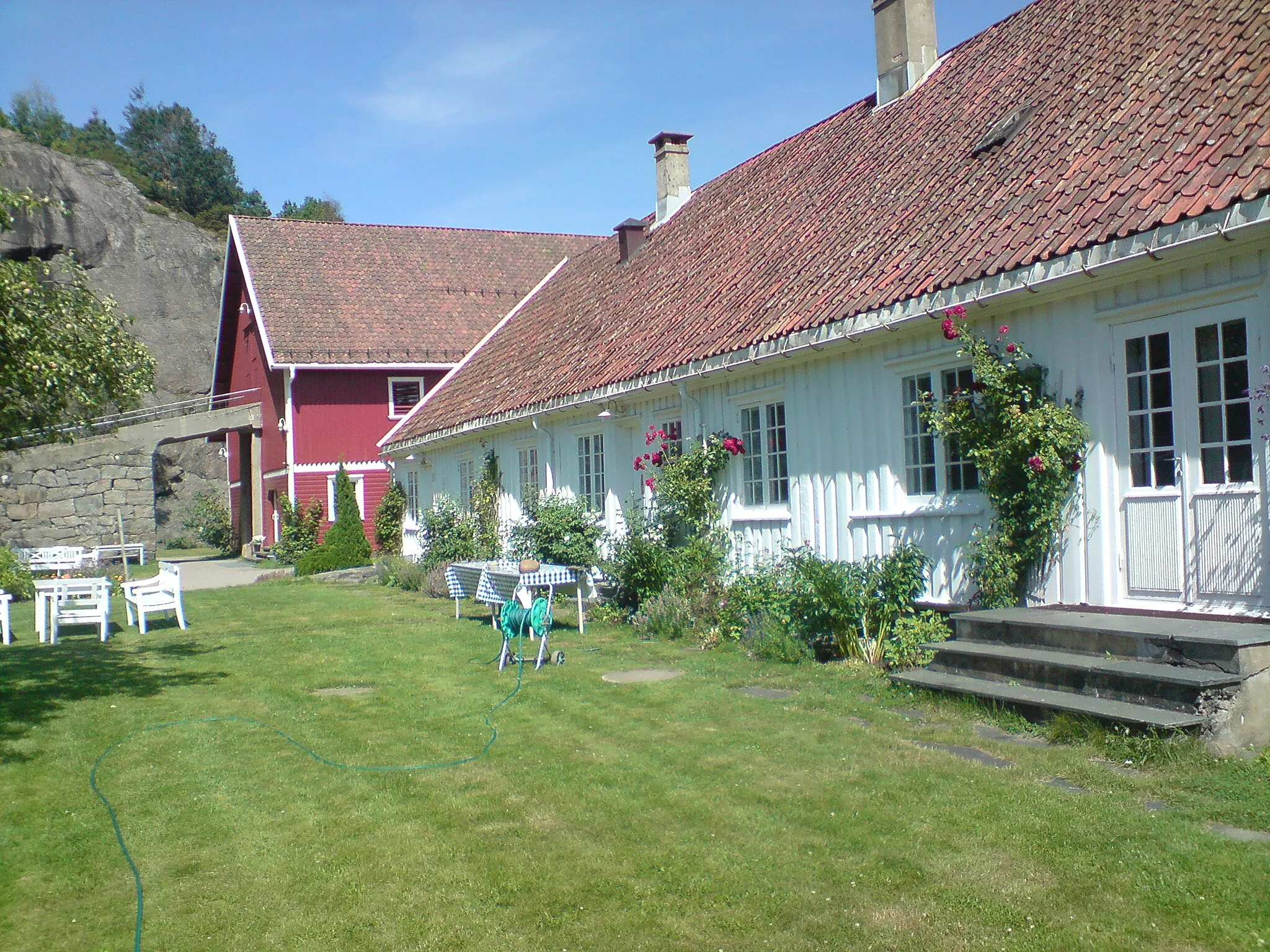 Photo showing: Old parch farm house at Søgne, Norway