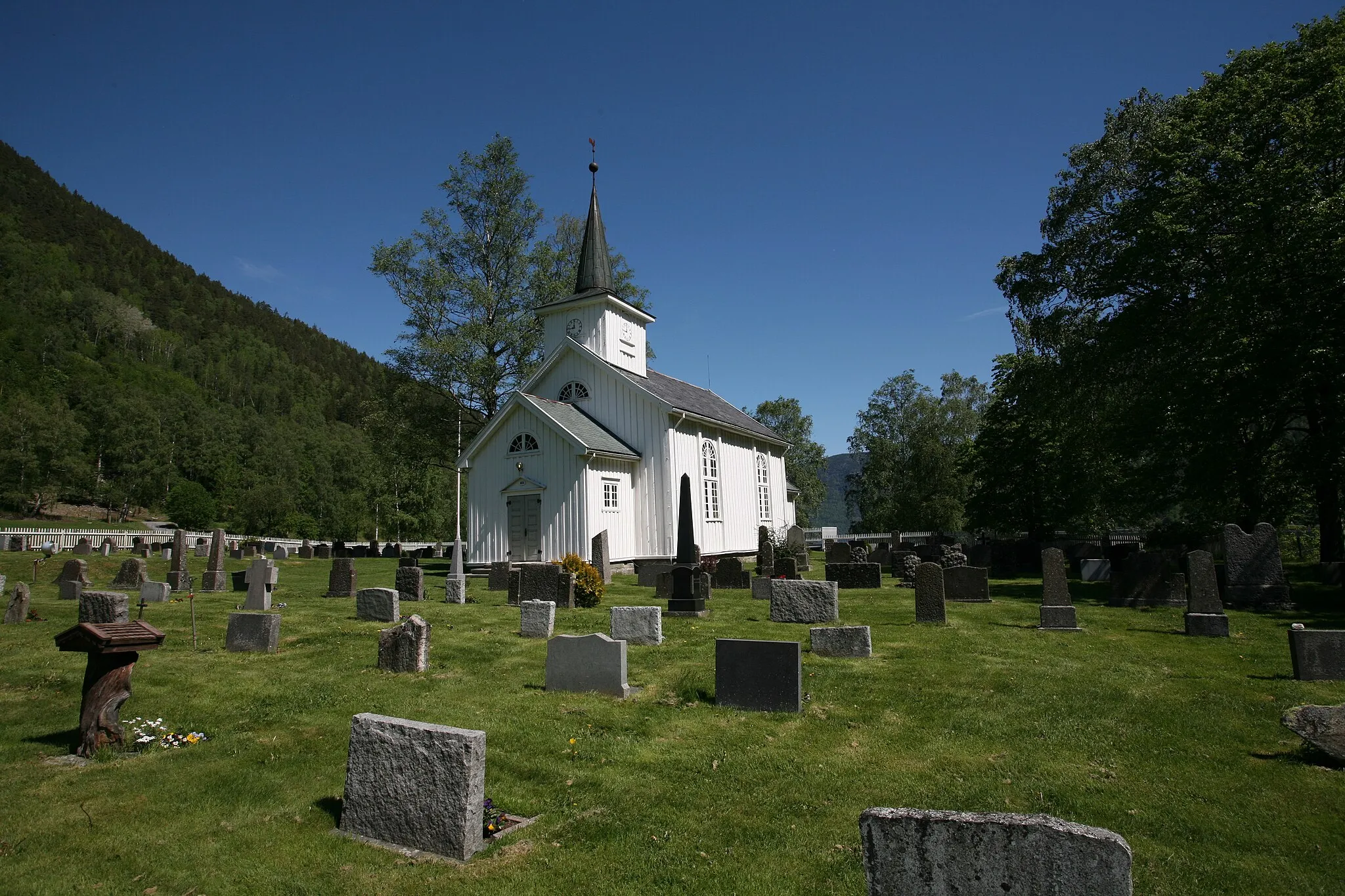 Photo showing: Picture of Mæl kirke (Telemark - Norway)